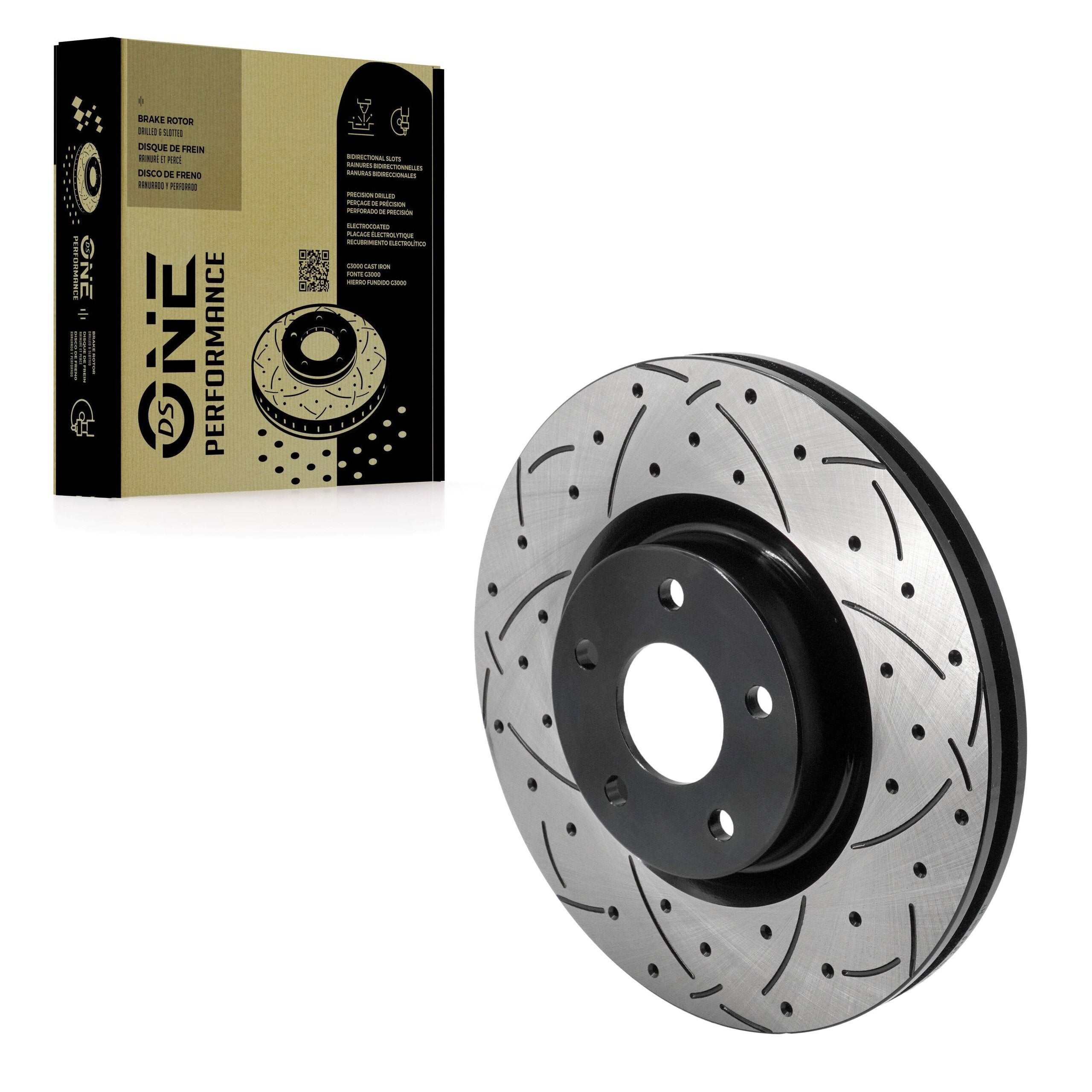 DS-One DS1-682666 Disc Brake Rotor for 2020-2025 Ford Bronco Sport, Lincoln Corsair, Ford Escape - Front