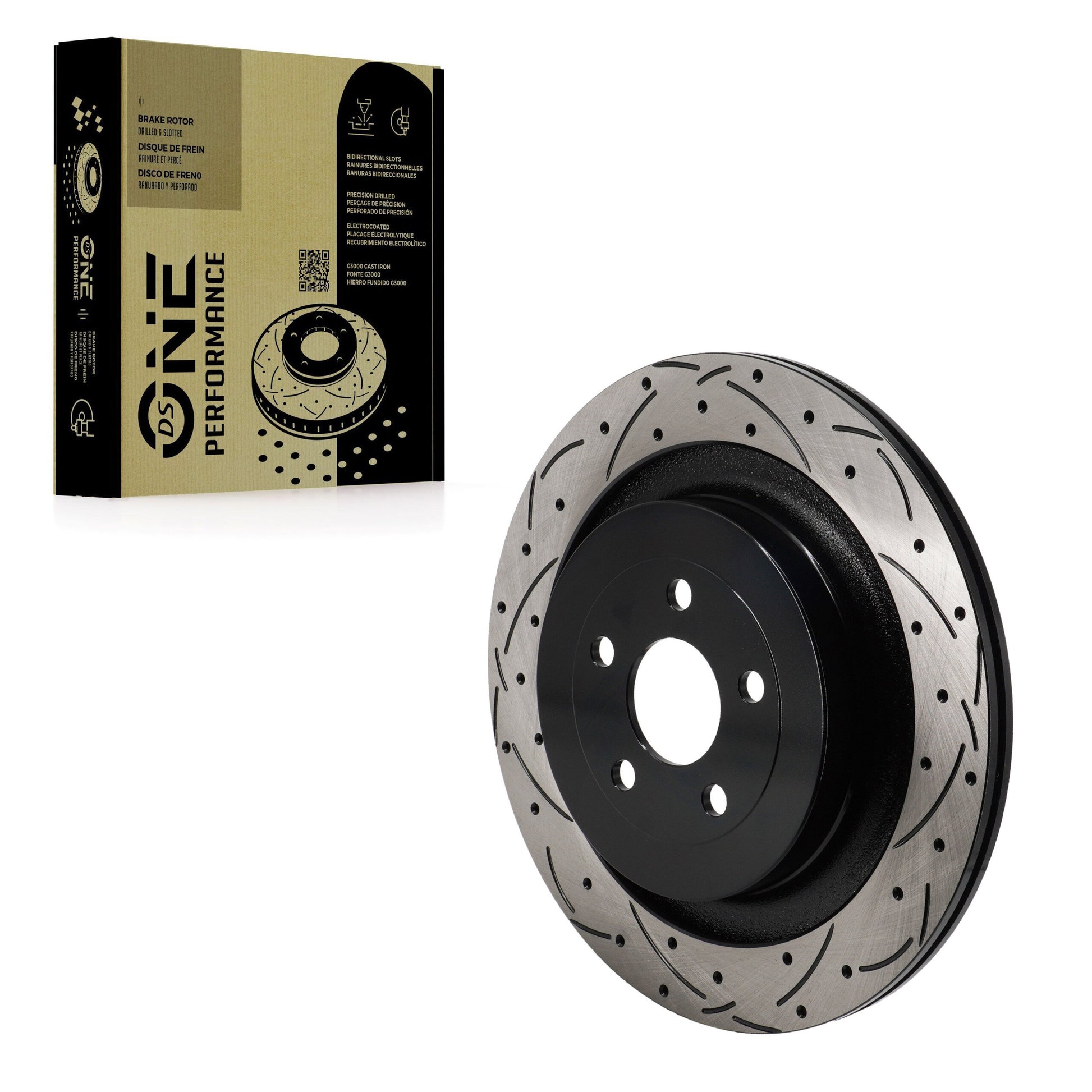 DS-One DS1-682745 Disc Brake Rotor for 2019-2024 Ford Edge, Lincoln Nautilus - Rear