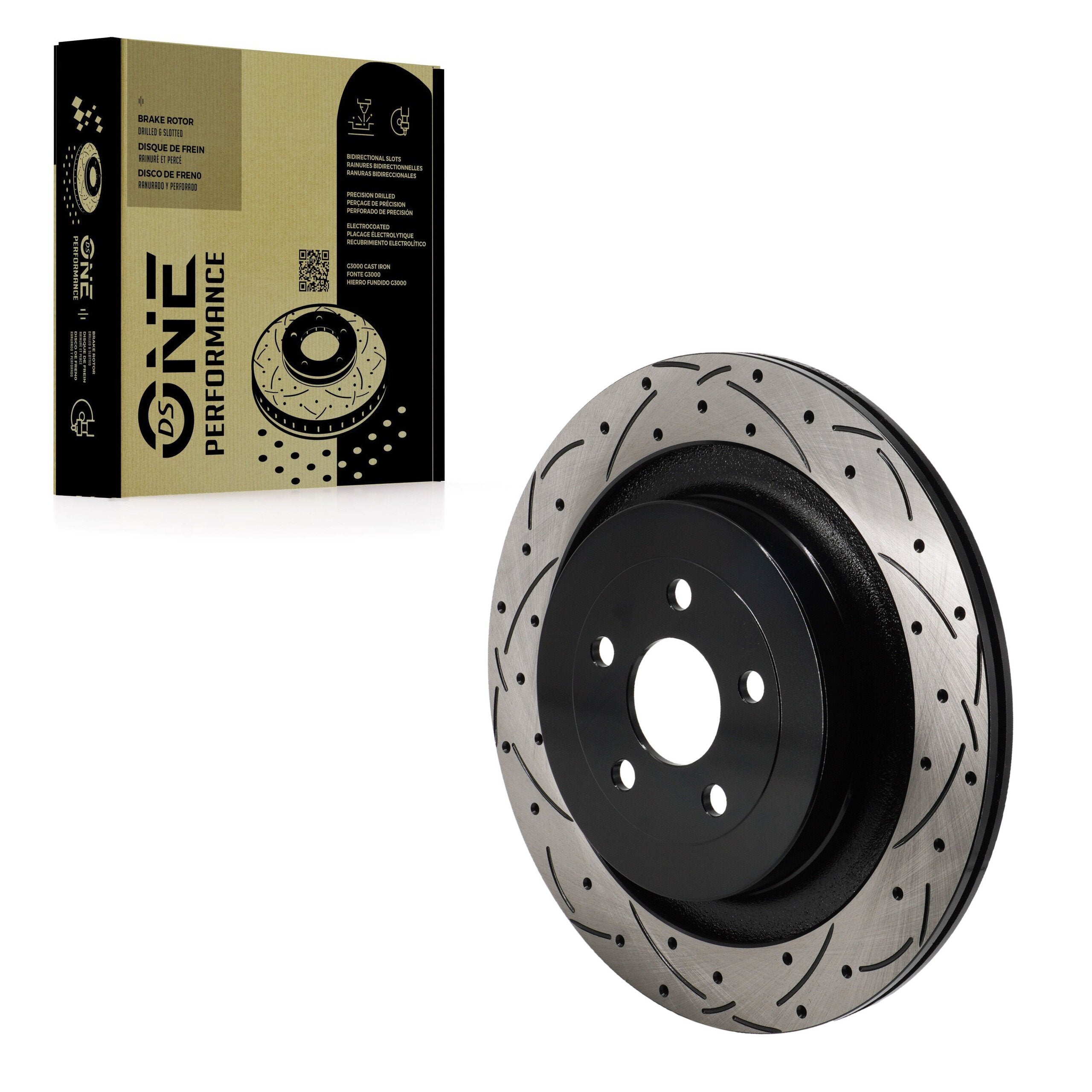 DS-One DS1-682745 Disc Brake Rotor for 2019-2024 Ford Edge, Lincoln Nautilus - Rear