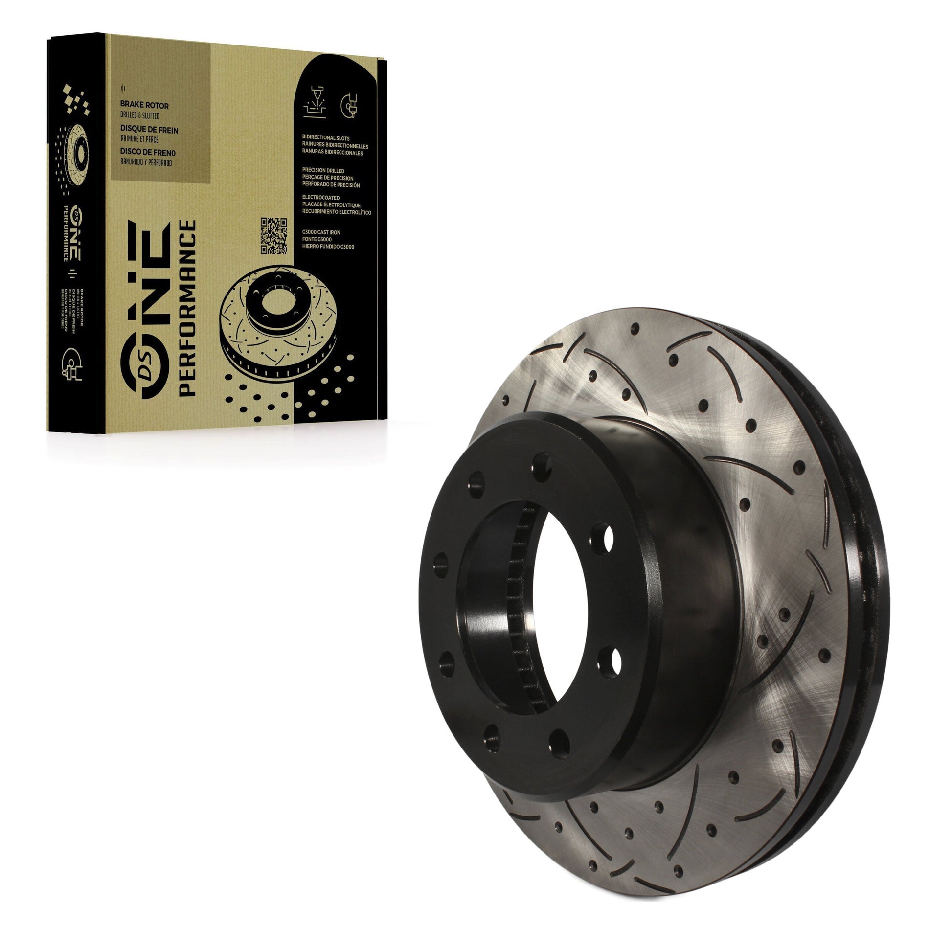 DS-One DS1-780736 Disc Brake Rotor for 2009-2024 Ram 1500, Ram 2500, Ram 3500 - Front