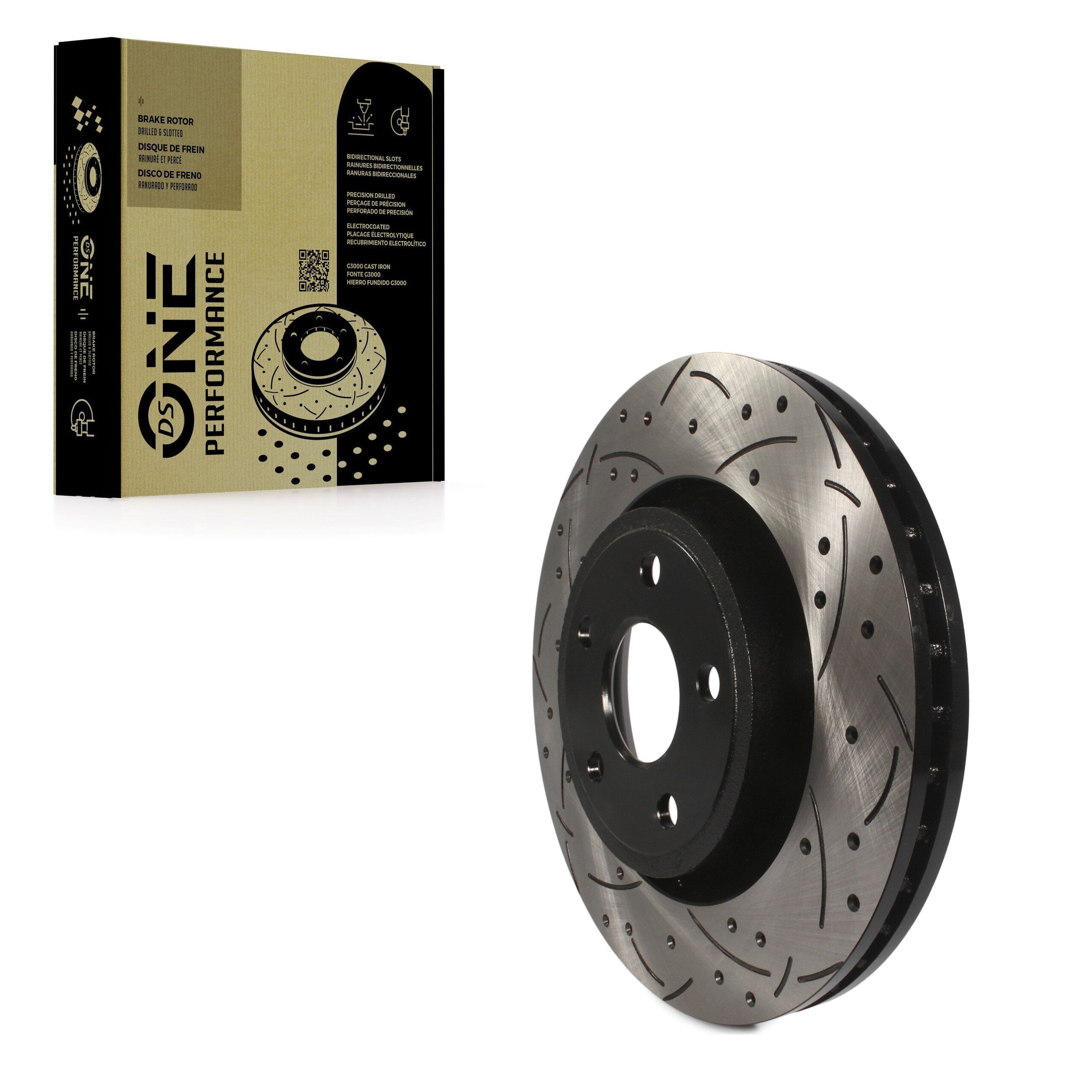DS-One DS1-780870 Disc Brake Rotor for 2011-2024 Jeep Grand Cherokee WK, Dodge Durango, Jeep Grand Cherokee - Front