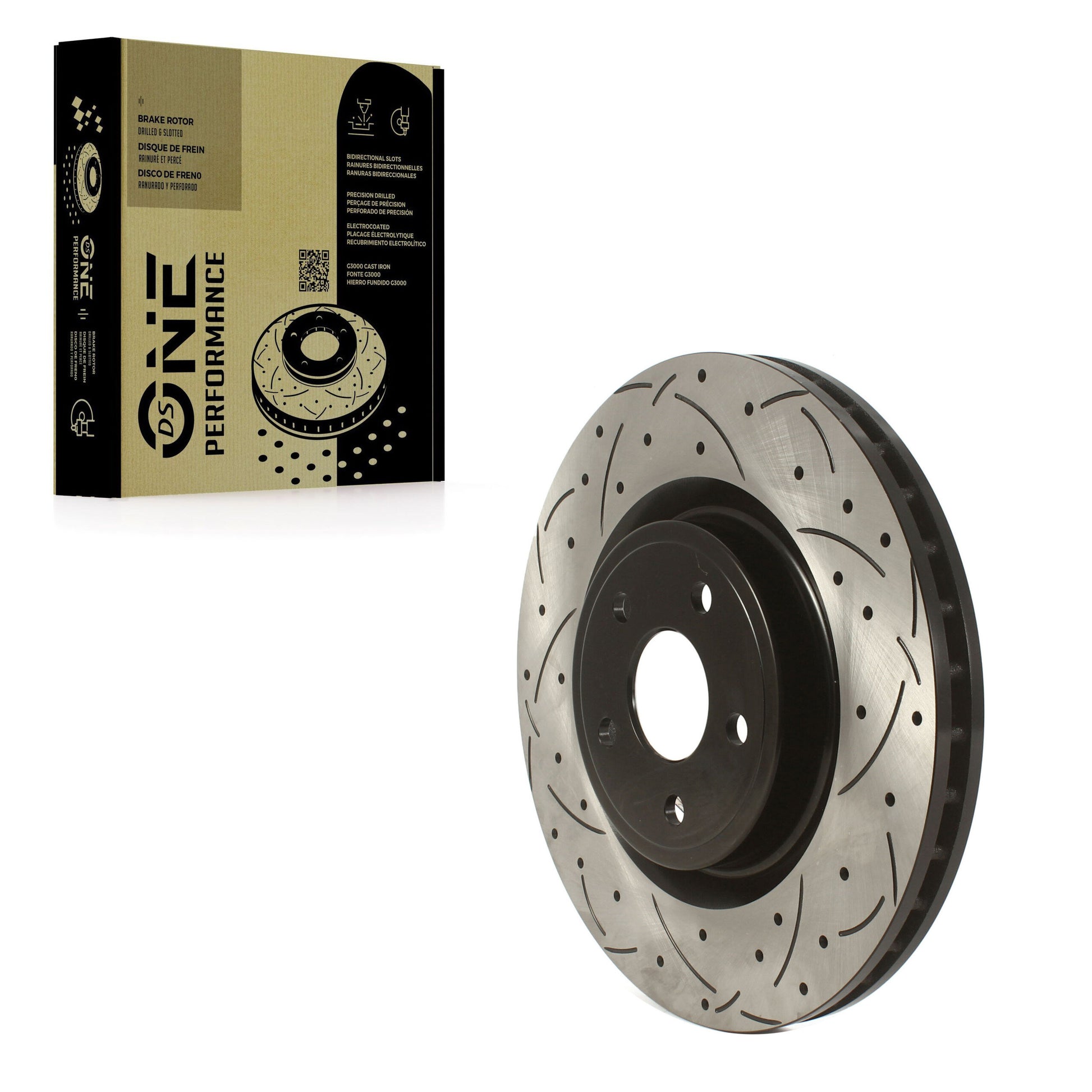 DS-One DS1-780960 Disc Brake Rotor for 2012-2020 Dodge Durango, Jeep Grand Cherokee - Front