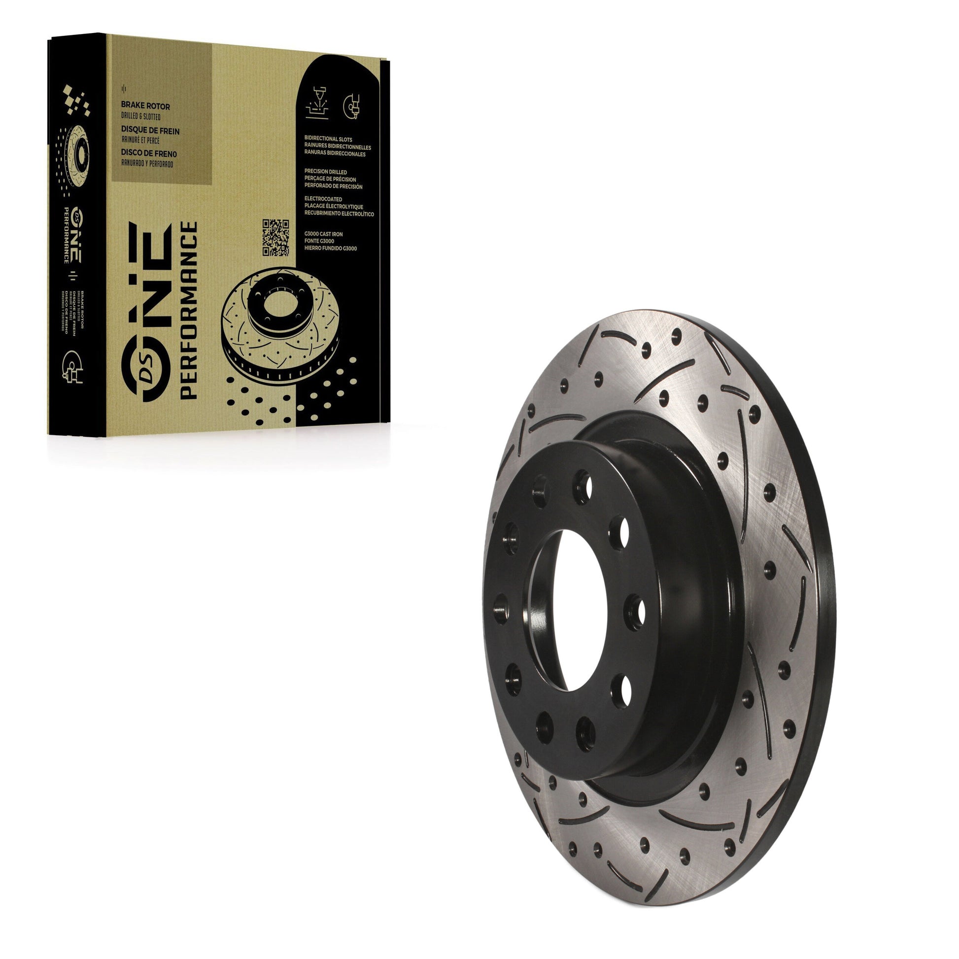 DS-One DS1-781087 Disc Brake Rotor for 2013-2016 Dodge Dart - Rear