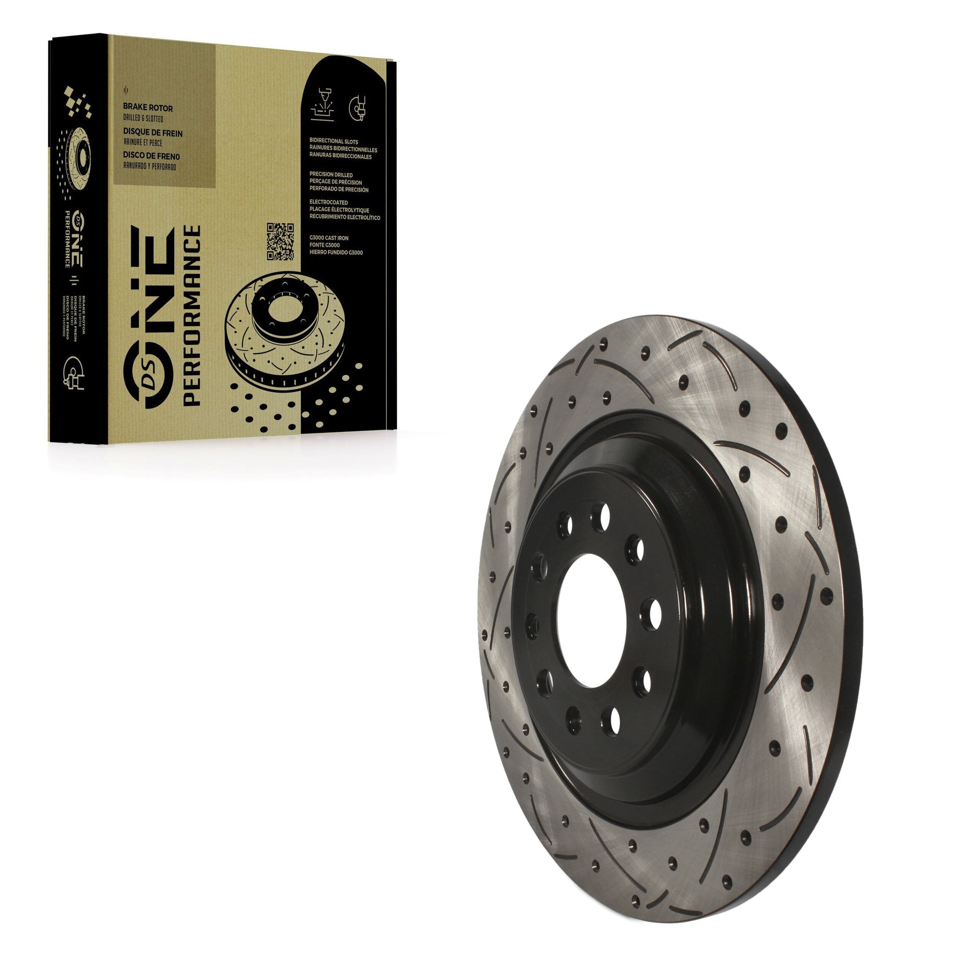 DS-One DS1-781767 Disc Brake Rotor for 2014-2023 Jeep Cherokee - Rear
