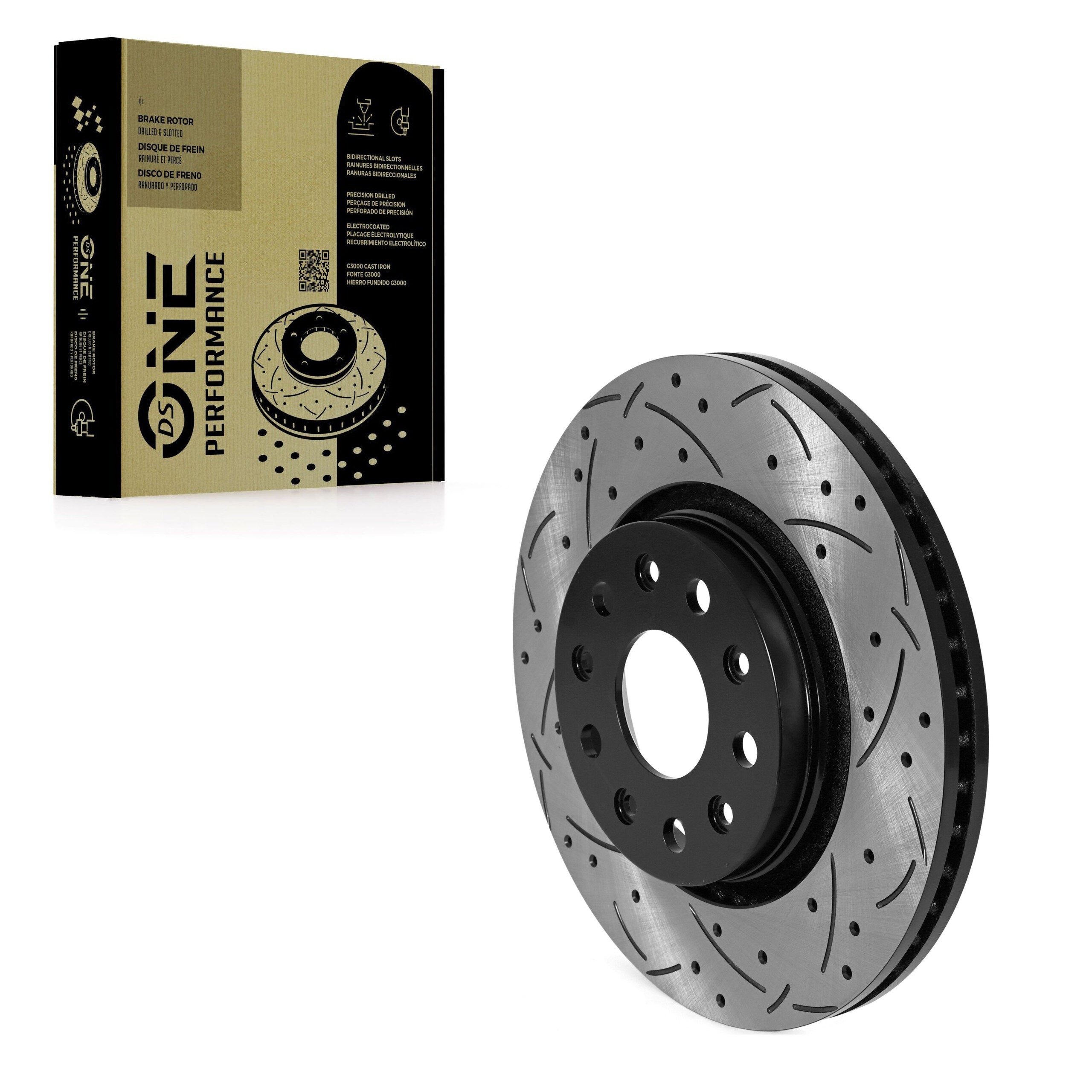 DS-One DS1-782319 Disc Brake Rotor for 2018-2024 Jeep Gladiator, Jeep Wrangler - Front