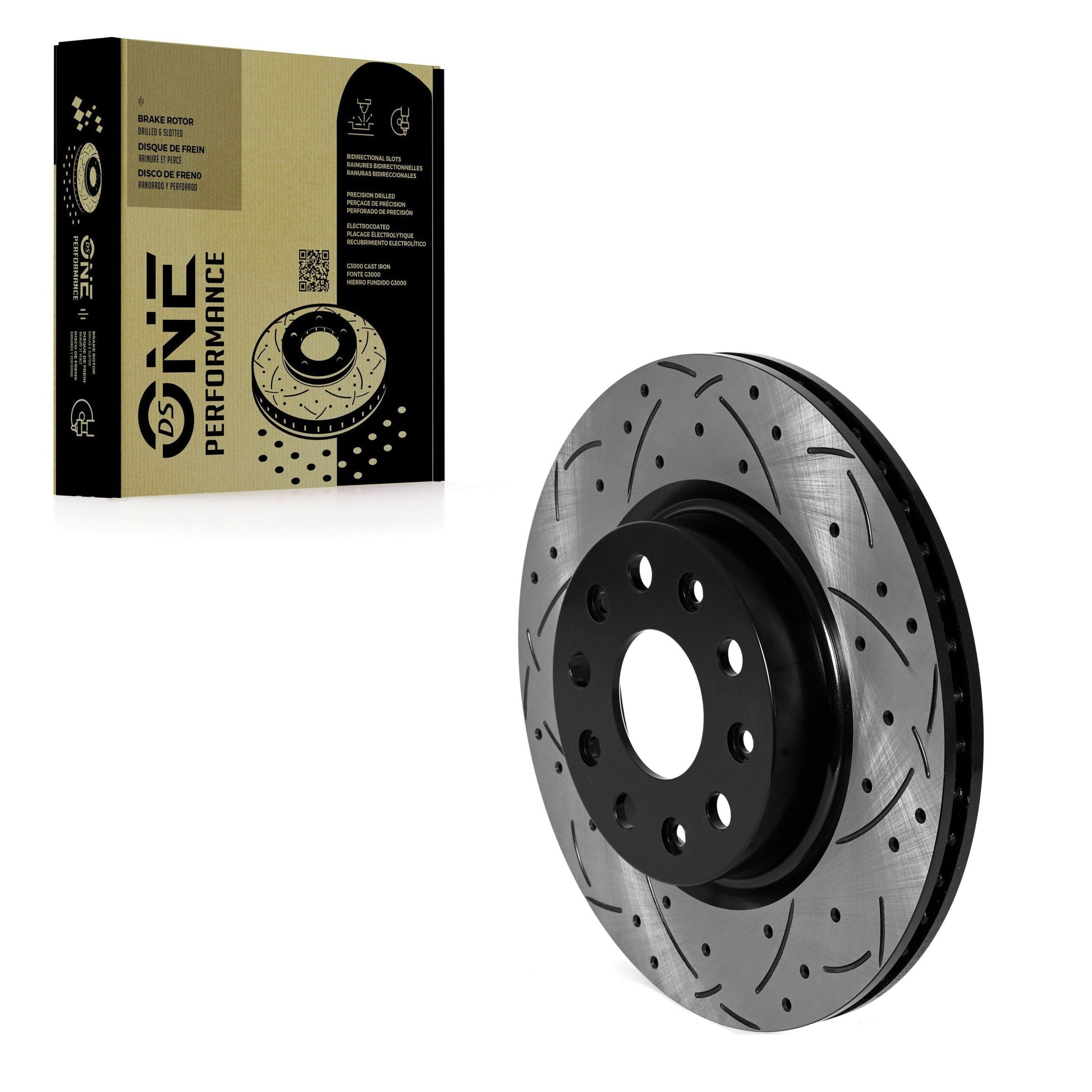 DS-One DS1-782320 Disc Brake Rotor for 2018-2024 Jeep Wrangler - Front