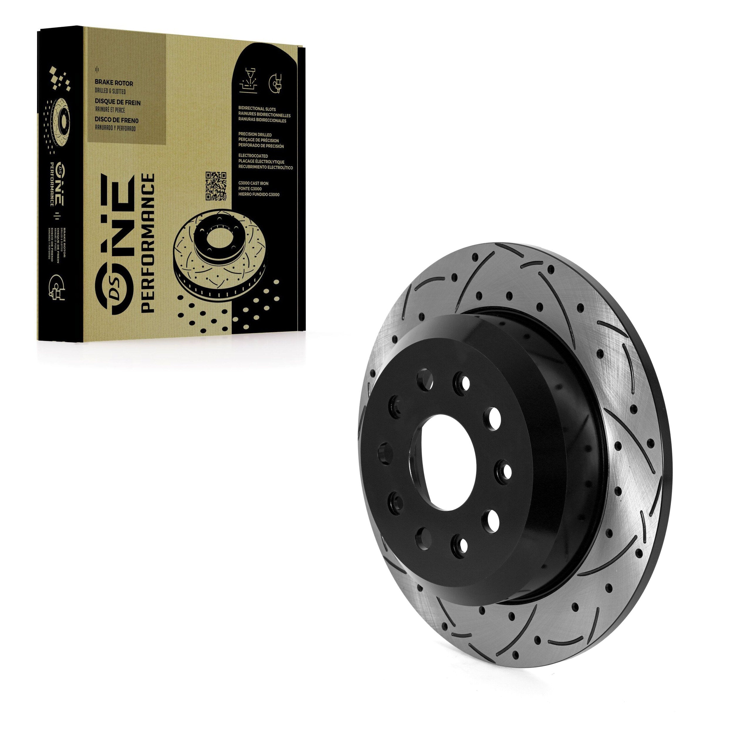 DS-One DS1-782485 Disc Brake Rotor for 2018-2025 Jeep Wrangler - Rear
