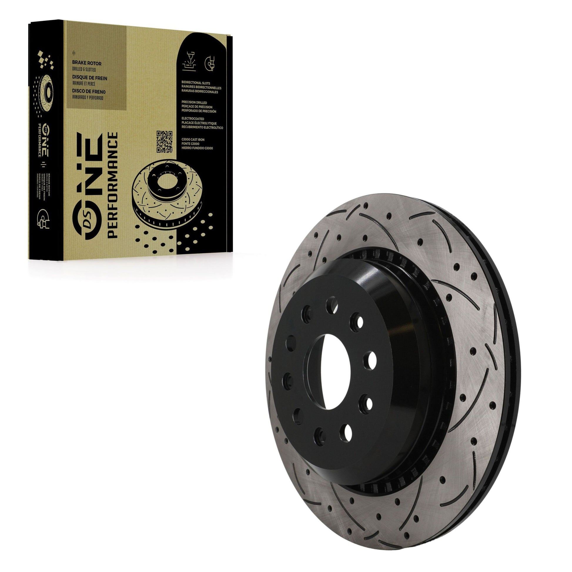 DS-One DS1-782625 Disc Brake Rotor for 2020-2025 Jeep Wrangler, Jeep Gladiator - Rear