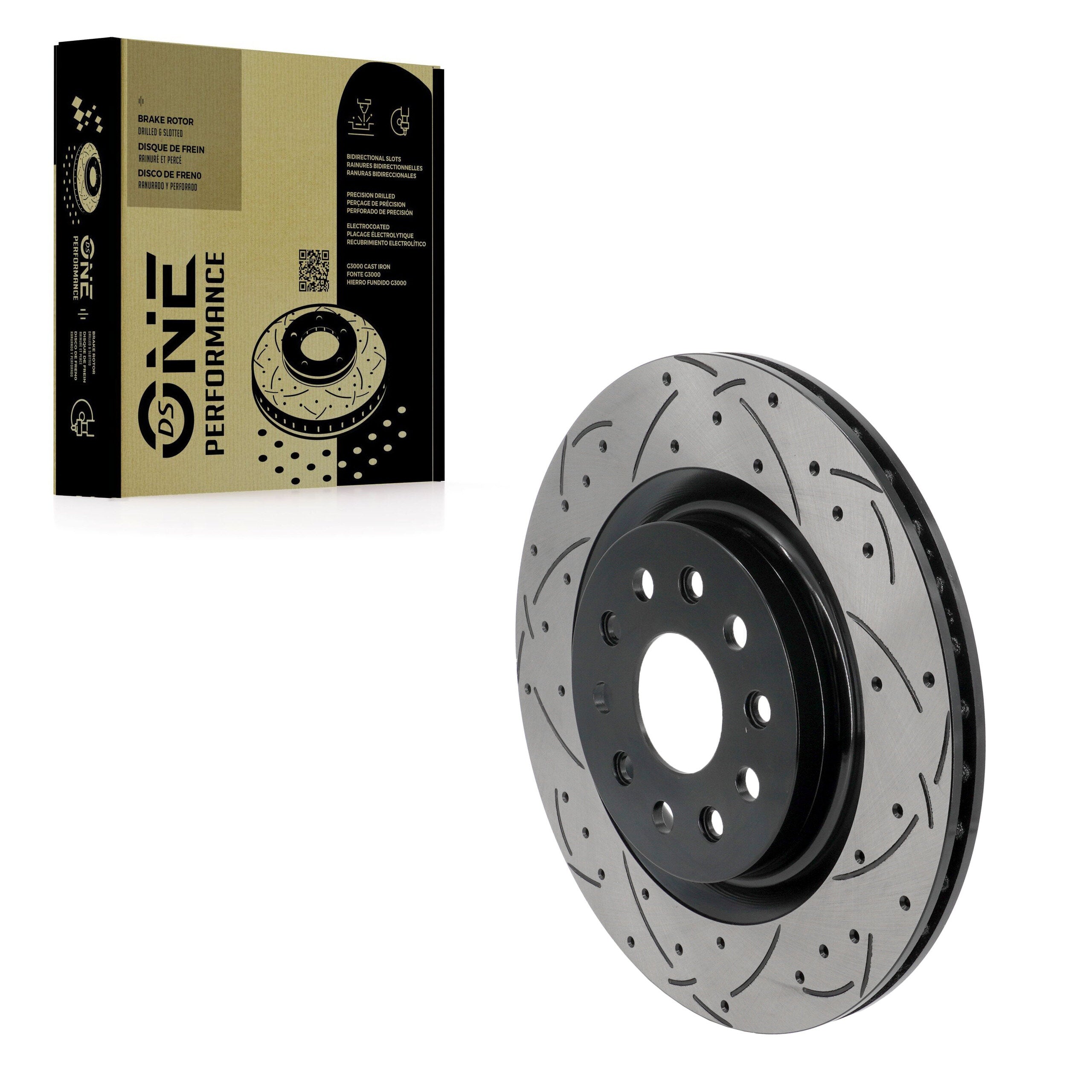 DS-One DS1-782850 Disc Brake Rotor for 2021-2024 Jeep Grand Cherokee, Jeep Grand Cherokee L - Rear