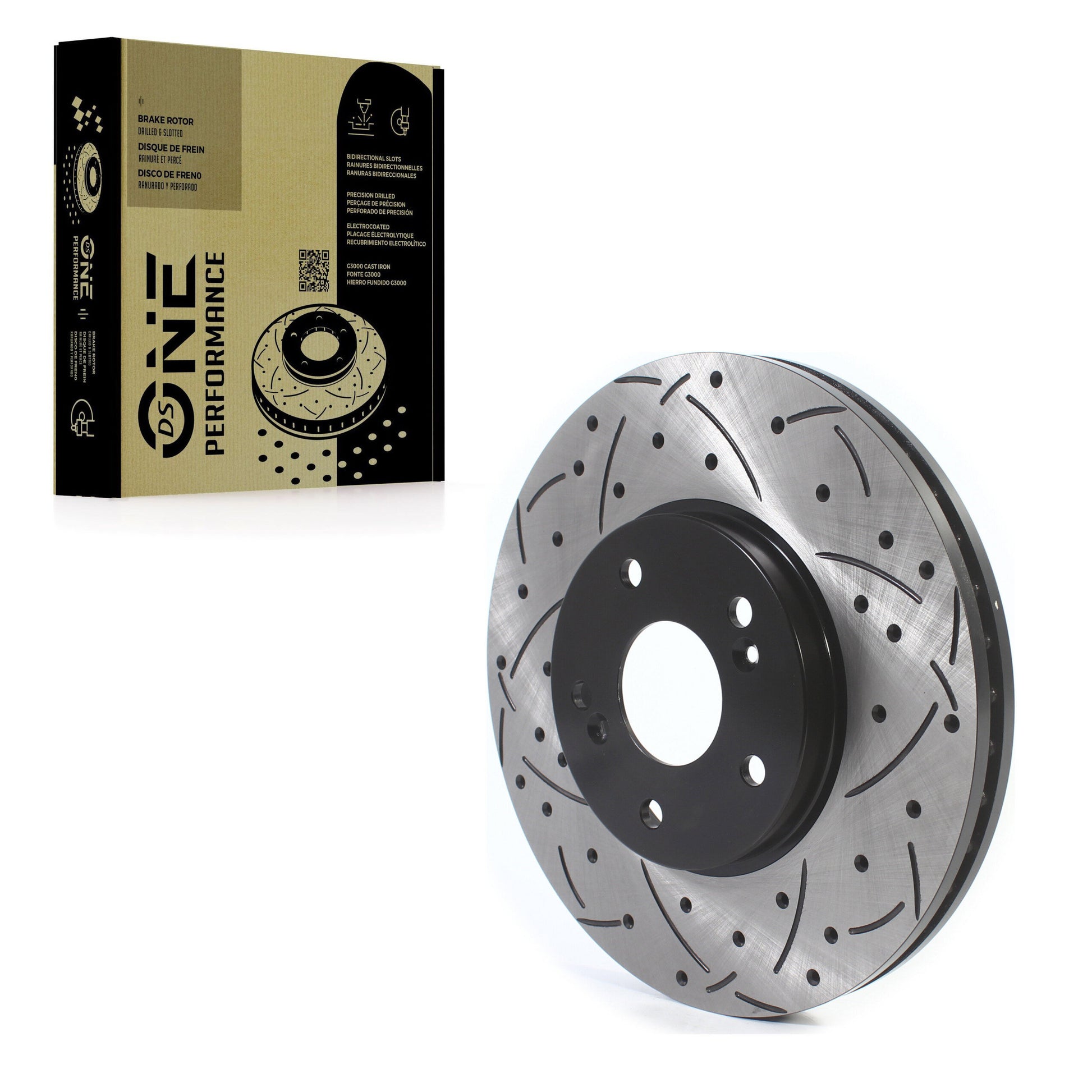DS-One DS1-96795 Disc Brake Rotor for 1999-2014 Honda Accord, Acura TL, Acura TSX - Front