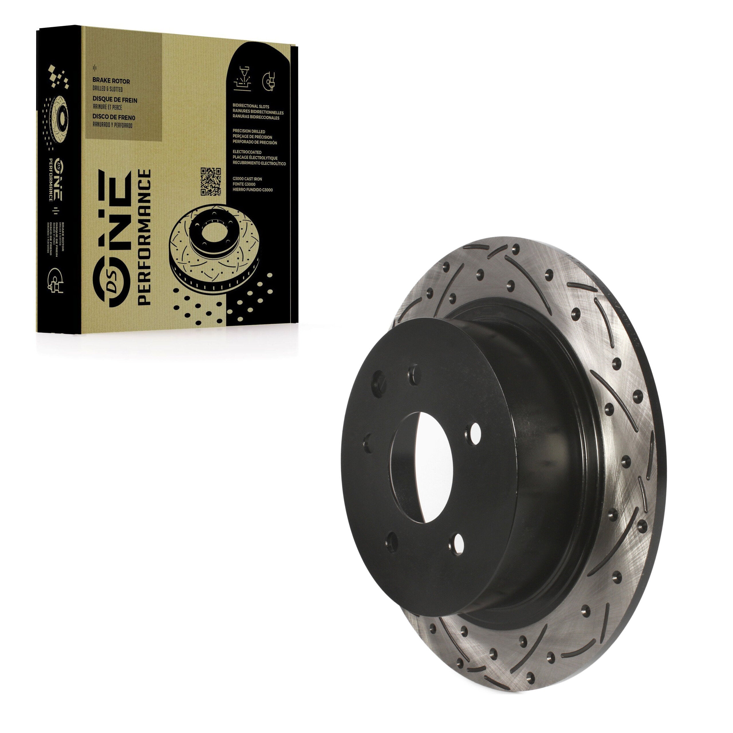 DS-One DS1-980070 Disc Brake Rotor for 2002-2025 Nissan Altima, Nissan Juke, Nissan Sentra - Rear