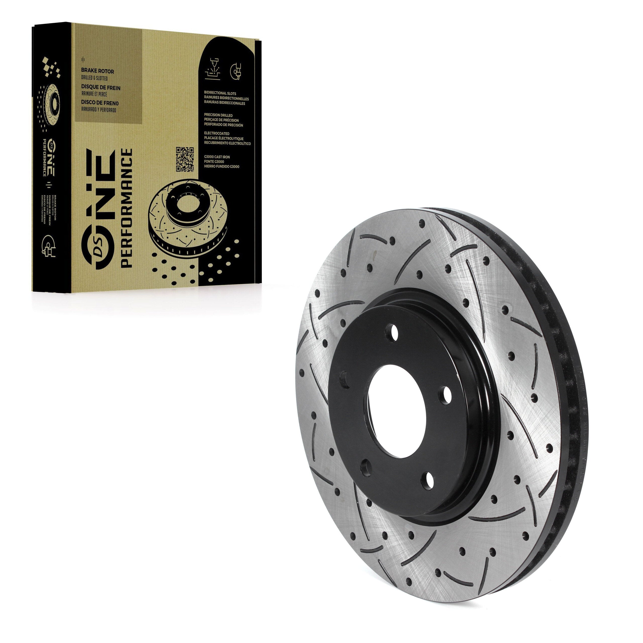DS-One DS1-980116 Disc Brake Rotor for 2002-2017 Nissan Quest, INFINITI M45, INFINITI Q45 - Front