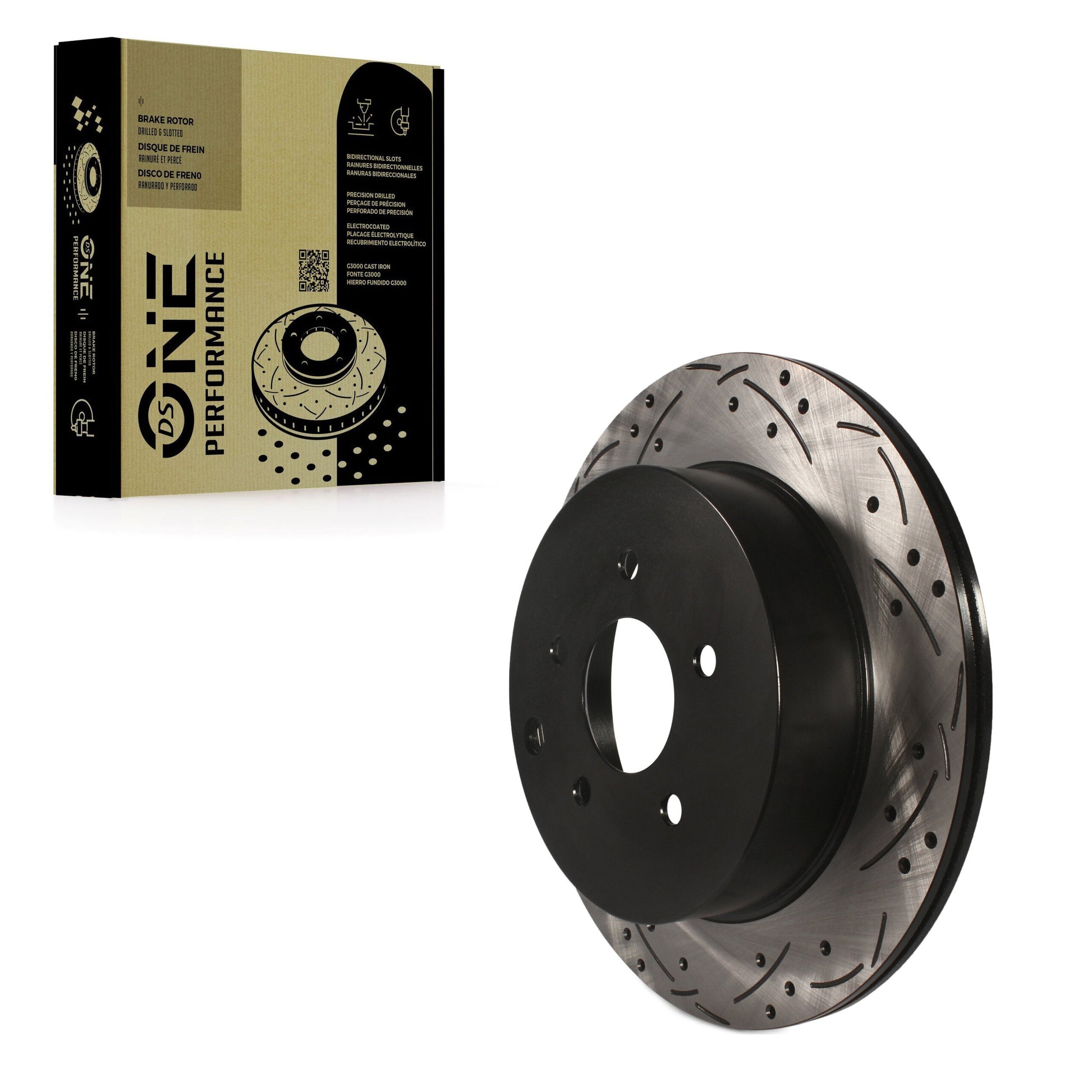 DS-One DS1-980155 Disc Brake Rotor for 2003-2024 INFINITI Q60, INFINITI Q70L, INFINITI Q50 - Rear