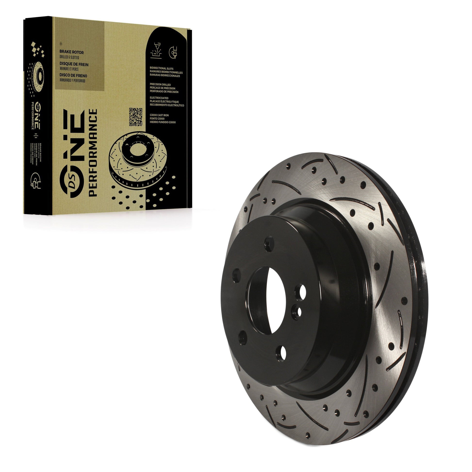 DS-One DS1-980270 Disc Brake Rotor for 2003-2017 Mercedes-Benz E350, Mercedes-Benz E400, Mercedes-Benz CLS400 - Rear