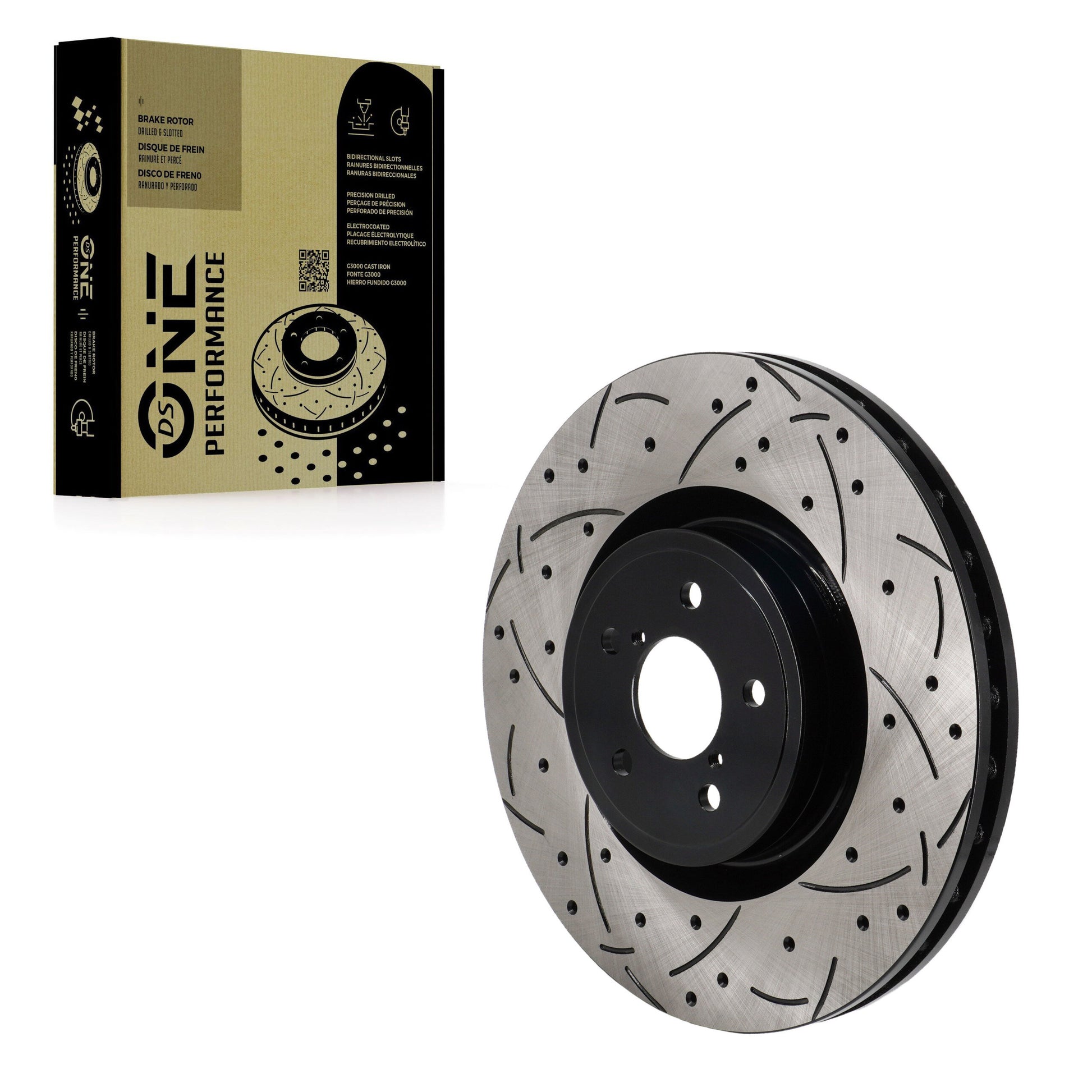 DS-One DS1-980362 Disc Brake Rotor for 2004-2020 Toyota 86, Subaru BRZ, Subaru Impreza - Front
