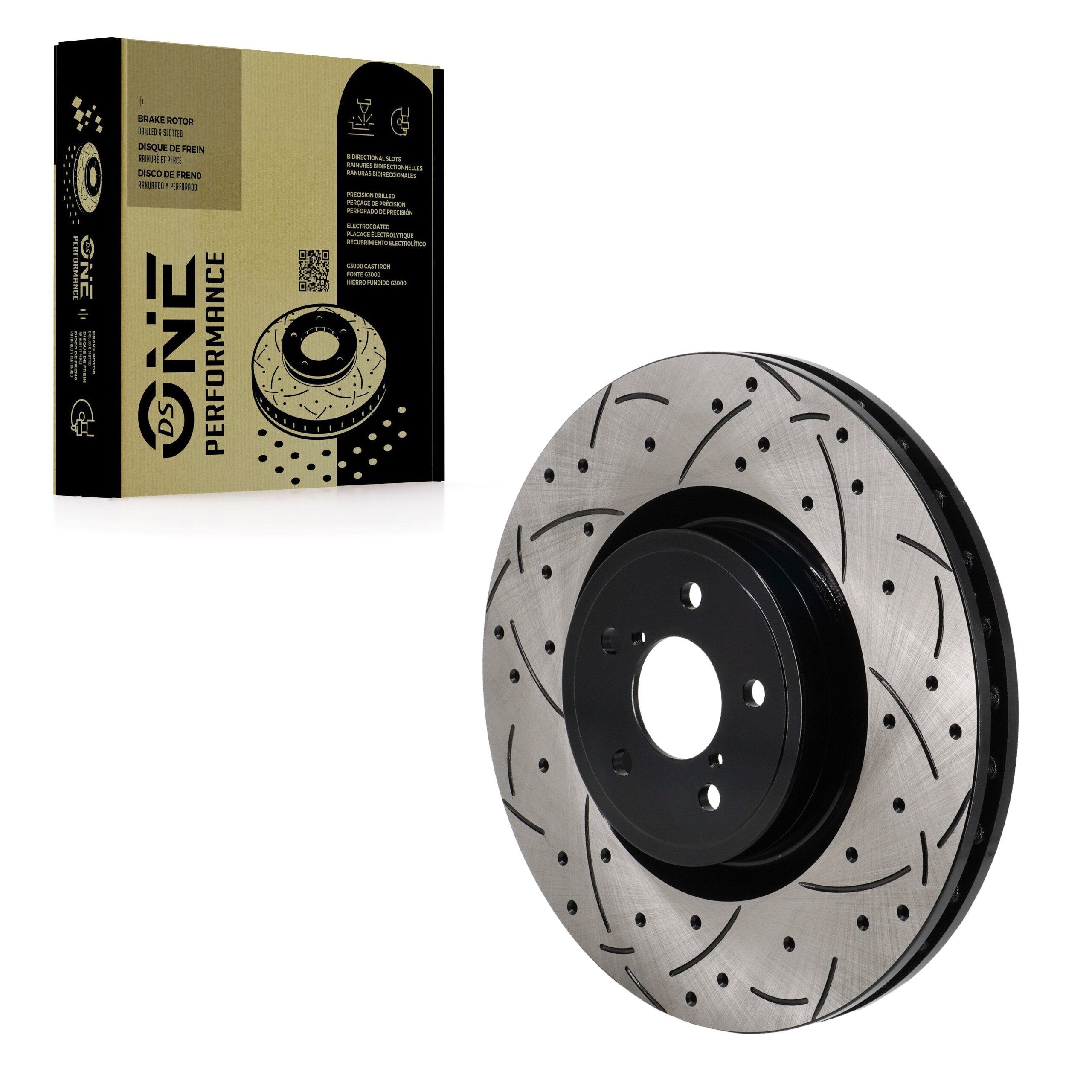 DS-One DS1-980362 Disc Brake Rotor for 2004-2020 Toyota 86, Subaru BRZ, Subaru Impreza - Front