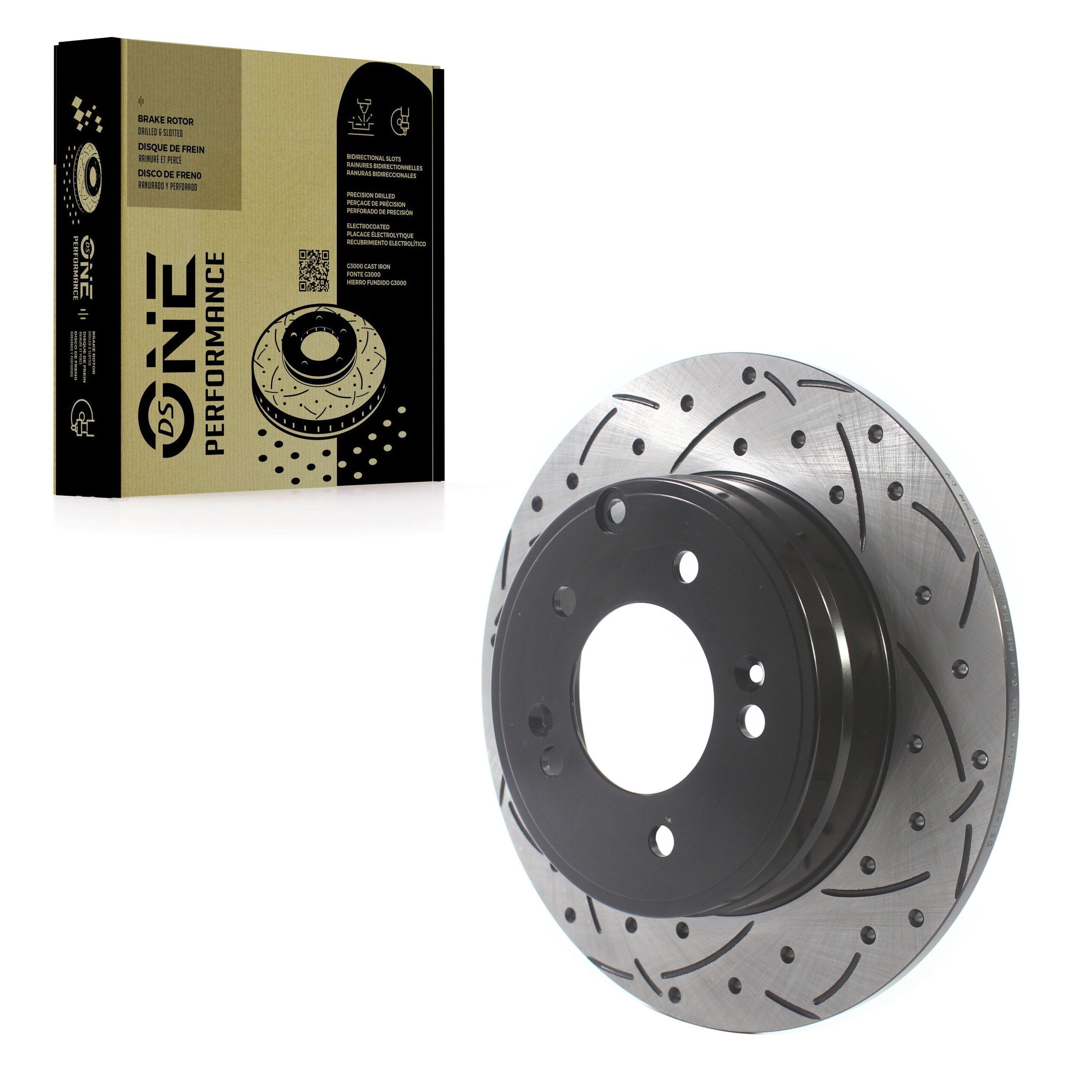 DS-One DS1-980420 Disc Brake Rotor for 2006-2020 Hyundai Azera, Hyundai Tucson, Hyundai Sonata - Rear