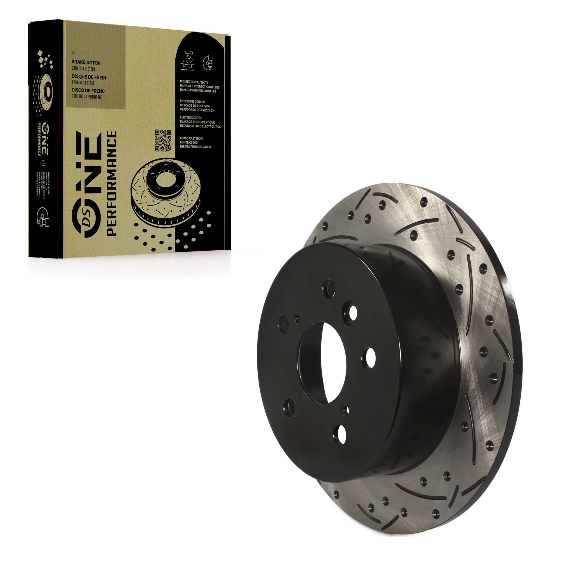 DS-One DS1-980467 Disc Brake Rotor for 2007-2012 Toyota Avalon, Lexus ES350, Toyota Camry - Rear