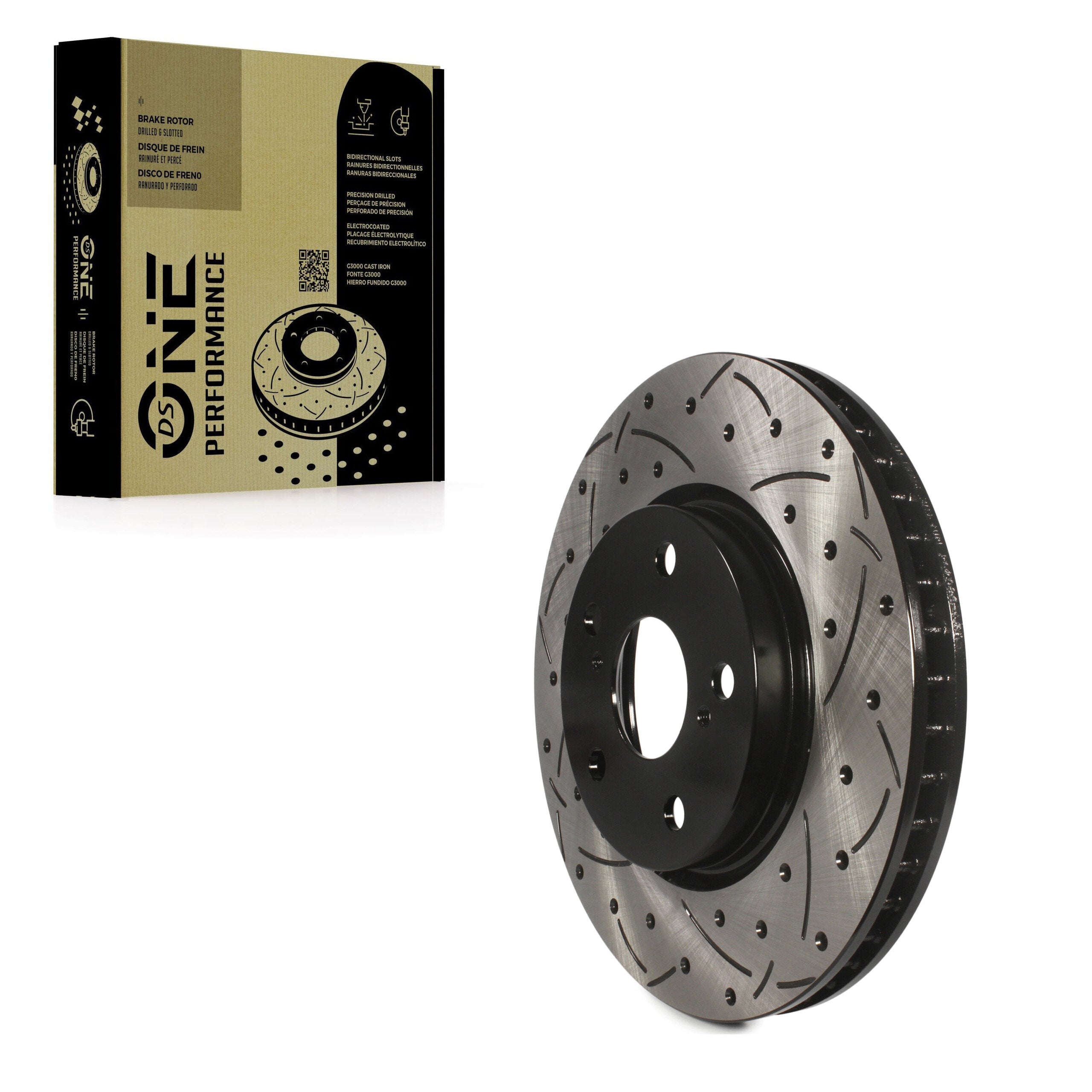 DS-One DS1-980494 Disc Brake Rotor for 2006-2015 Lexus IS250 - Front