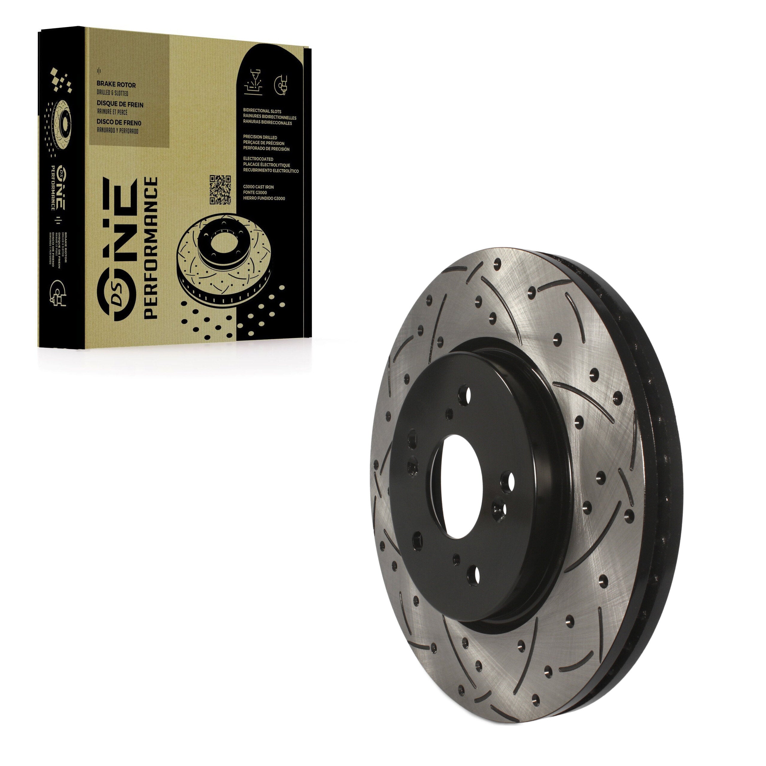DS-One DS1-980515 Disc Brake Rotor for 2007-2016 Honda Crosstour, Honda CR-V, Honda Accord Crosstour - Front