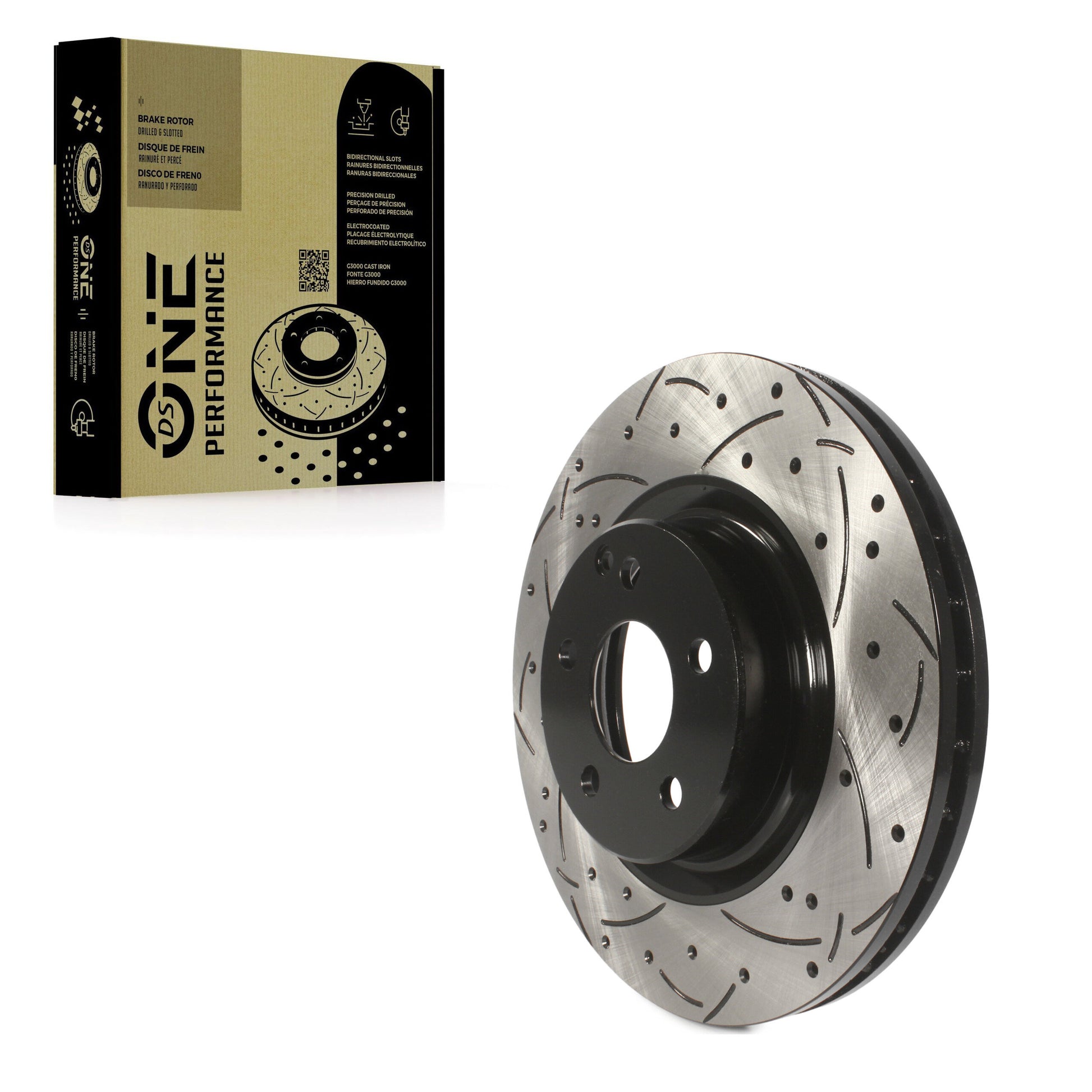DS-One DS1-980537 Disc Brake Rotor for 2003-2015 Mercedes-Benz GLK250, Mercedes-Benz GLK350, Mercedes-Benz CLS550 - Front