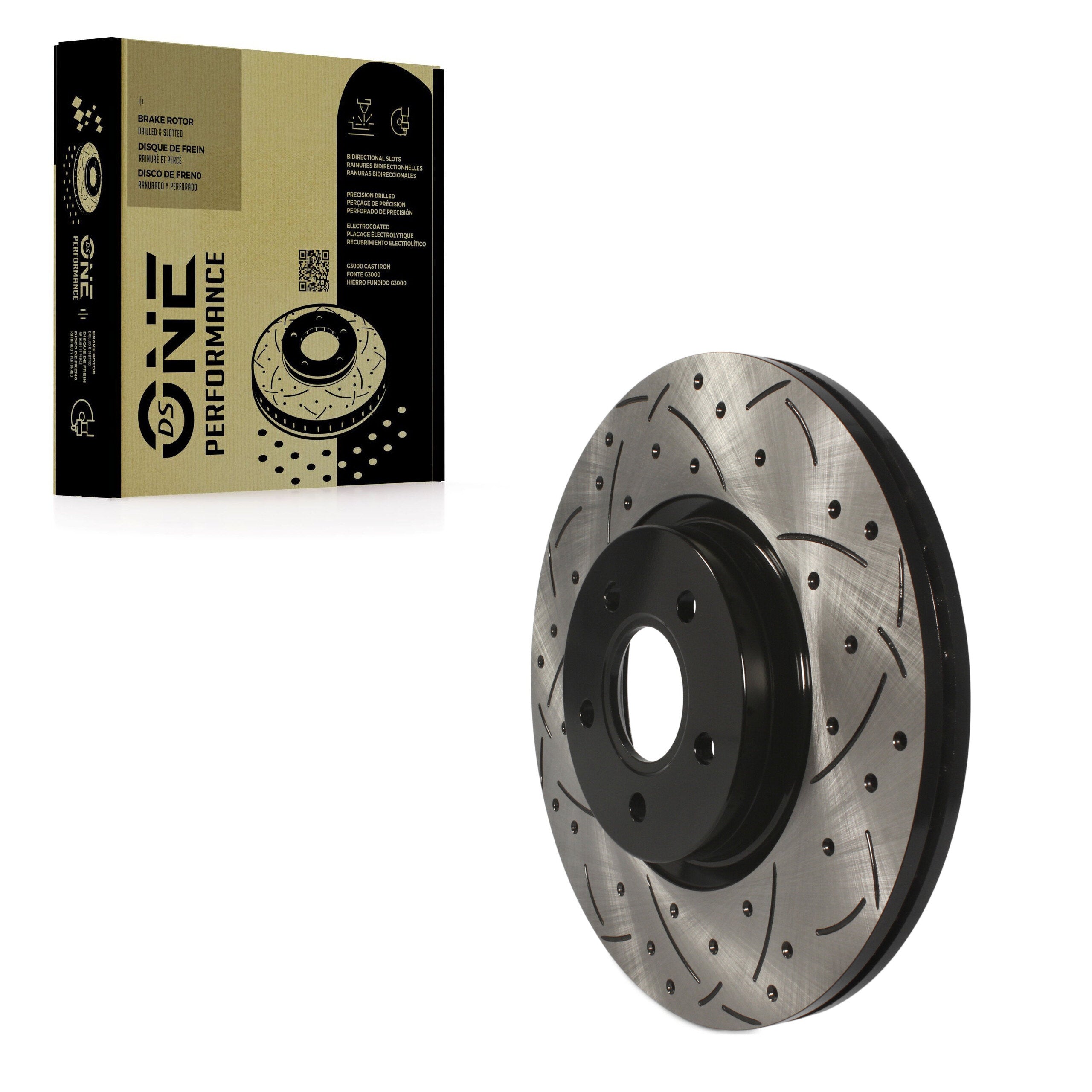 DS-One DS1-980552 Disc Brake Rotor for 2004-2019 Ford Transit Connect, Lincoln MKC, Ford Escape - Front
