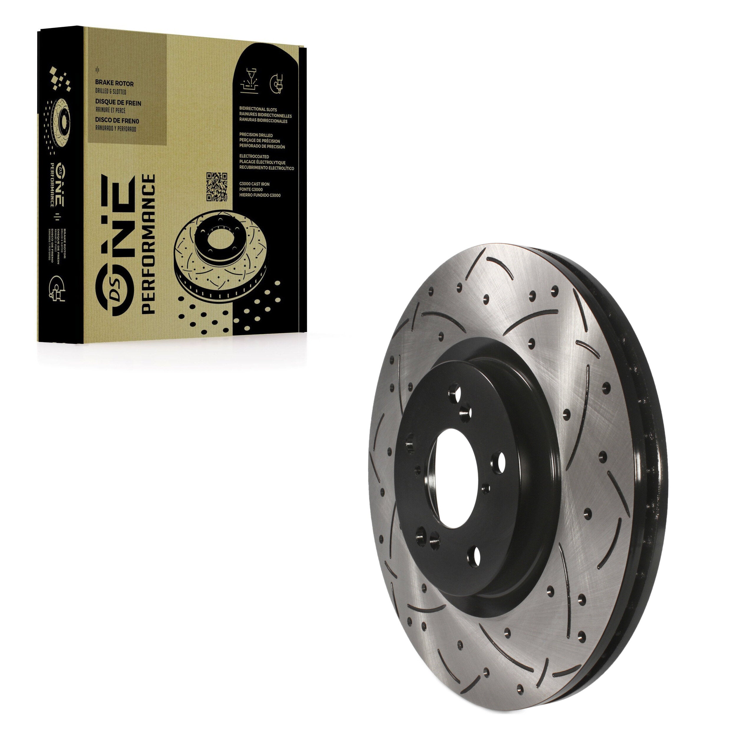 DS-One DS1-980566 Disc Brake Rotor for 2007-2020 Acura RLX, Acura ZDX, Honda Pilot - Front