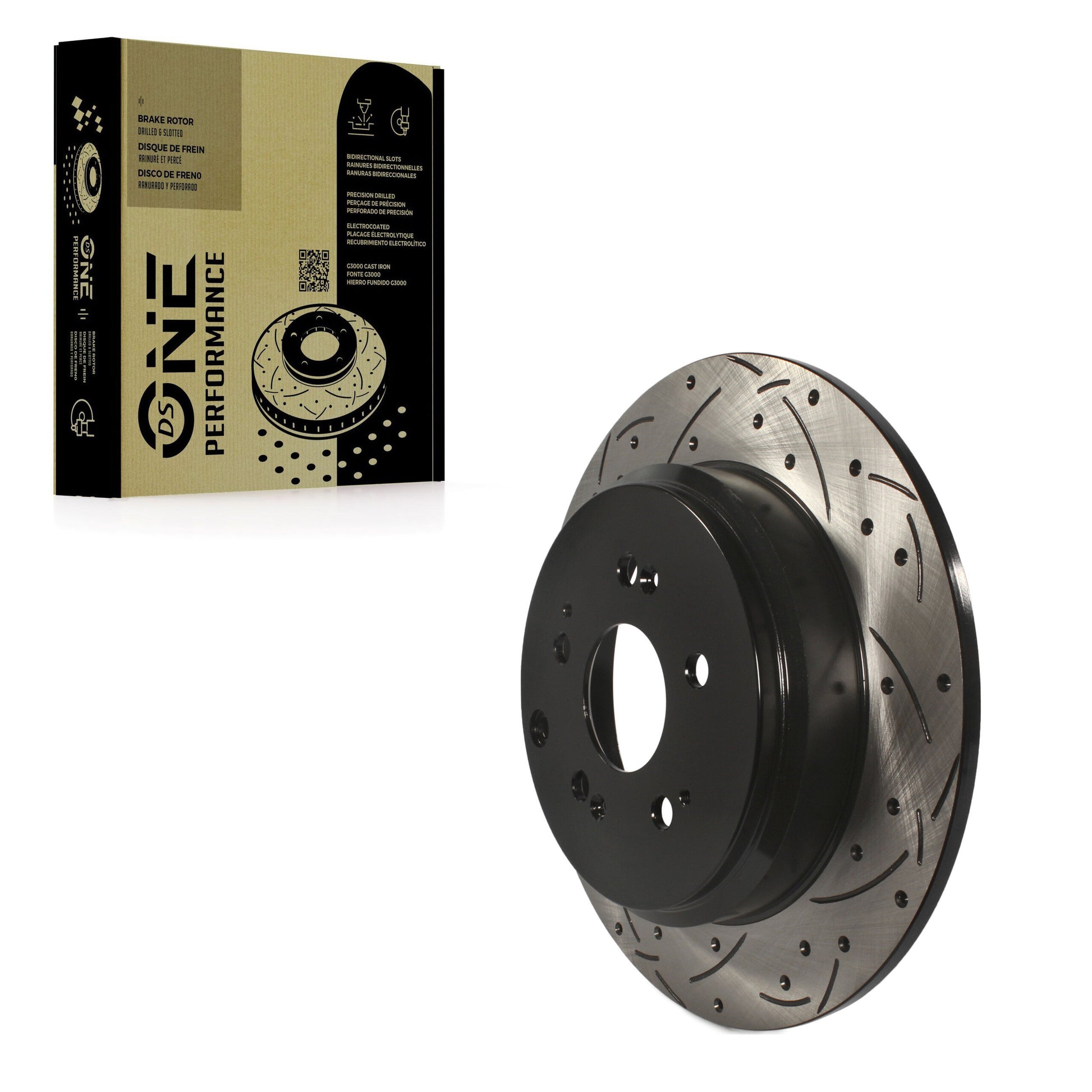 DS-One DS1-980567 Disc Brake Rotor for 2007-2017 Honda Odyssey, Acura ZDX, Honda Pilot - Rear