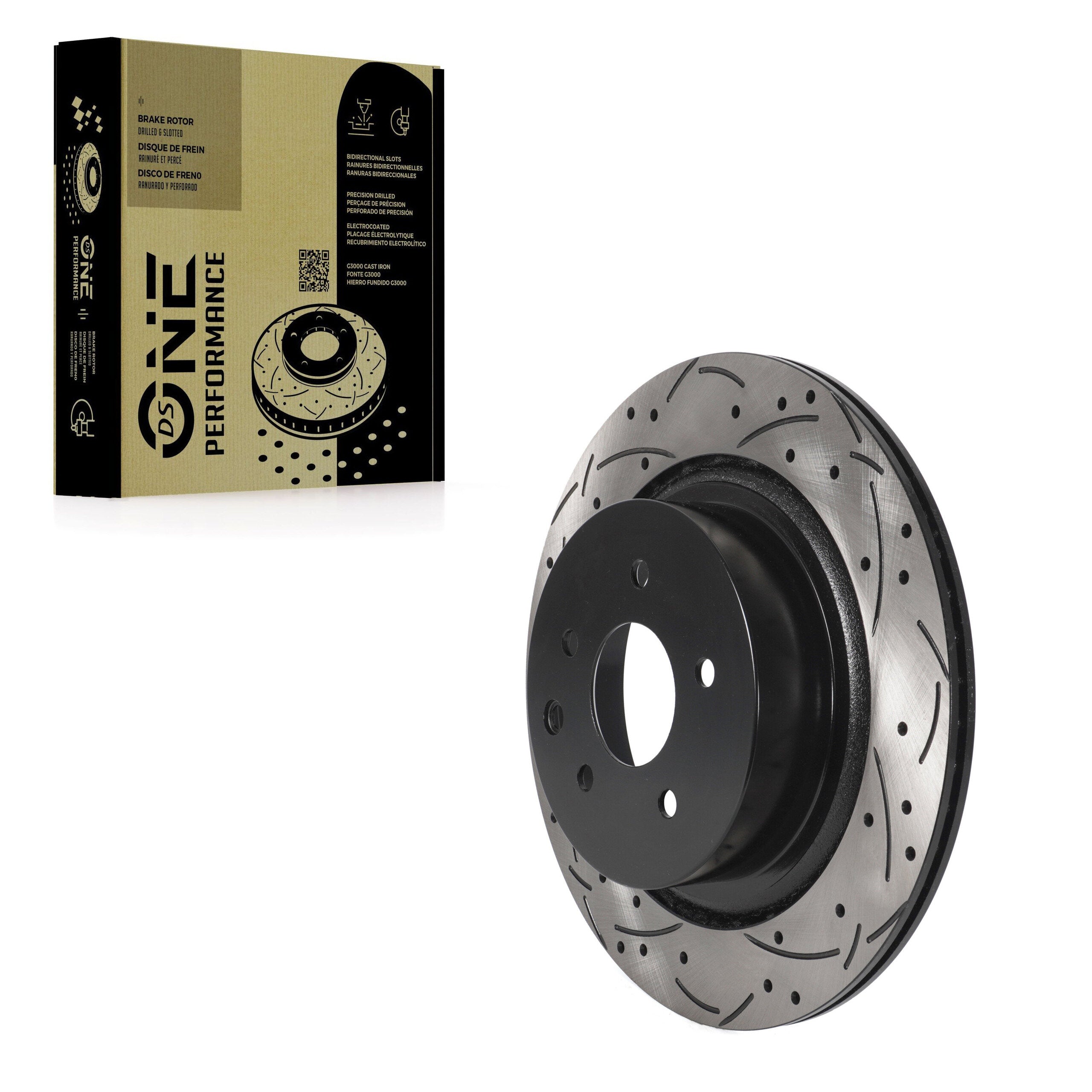 DS-One DS1-980568 Disc Brake Rotor for 2007-2015 INFINITI Q60, INFINITI G37, INFINITI G35 - Rear