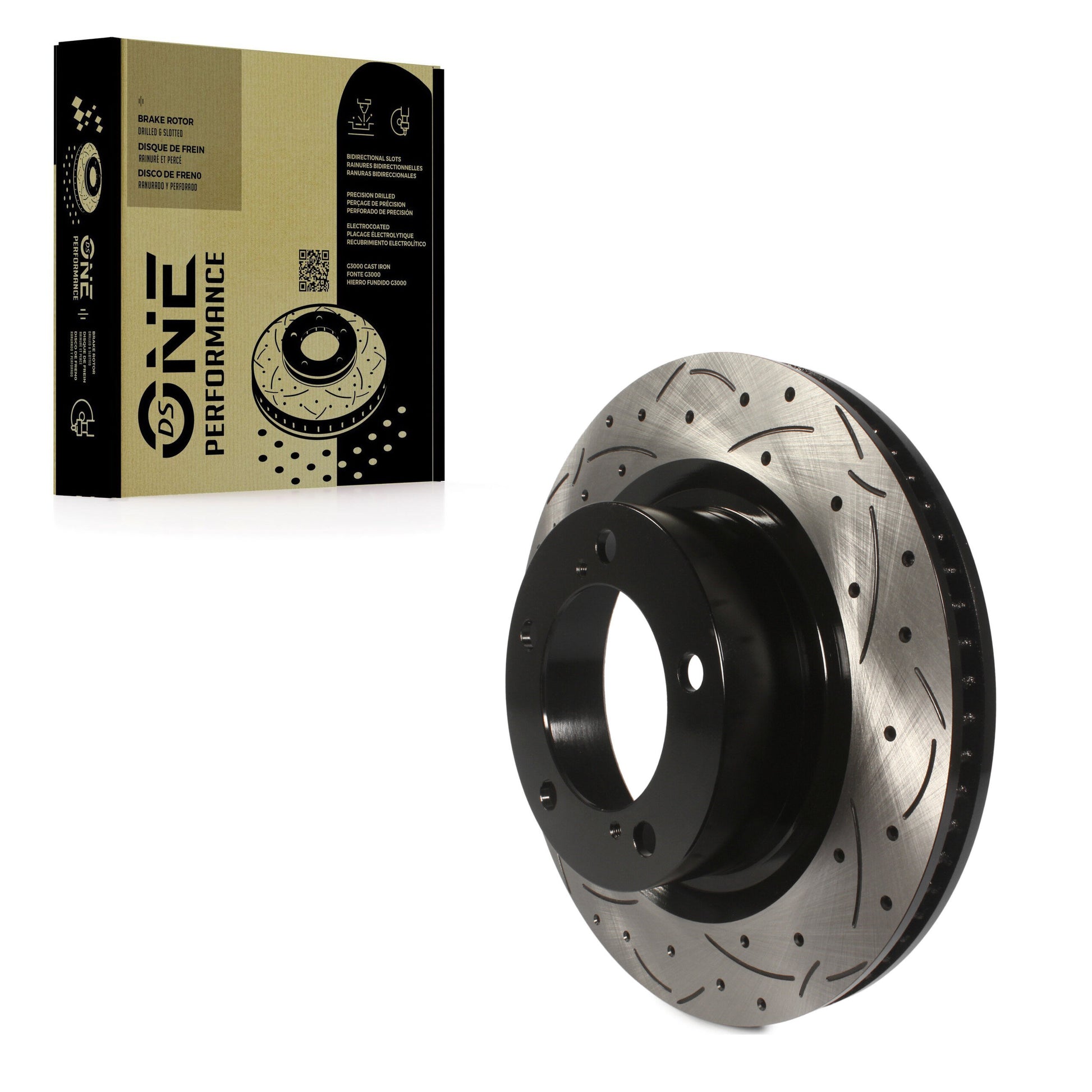 DS-One DS1-980583 Disc Brake Rotor for 2007-2022 Toyota Land Cruiser, Lexus LX570, Toyota Sequoia - Front