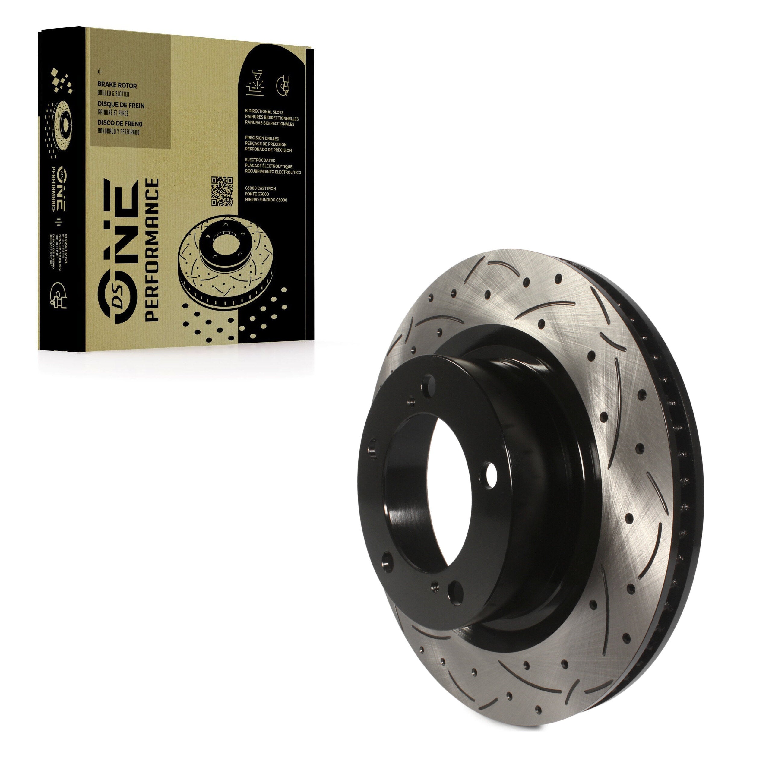 DS-One DS1-980583 Disc Brake Rotor for 2007-2022 Toyota Land Cruiser, Lexus LX570, Toyota Sequoia - Front