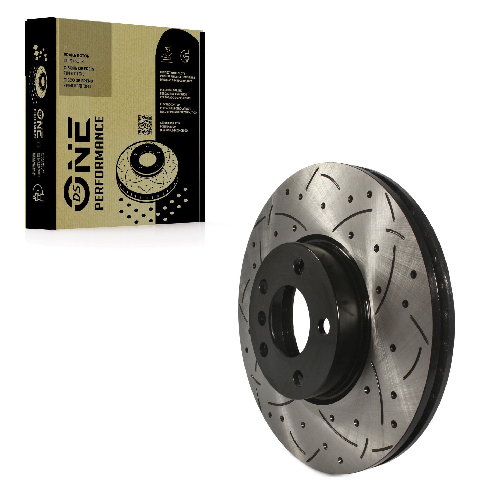 DS-One DS1-980590 Disc Brake Rotor for 2007-2019 BMW X5, BMW X6 - Front