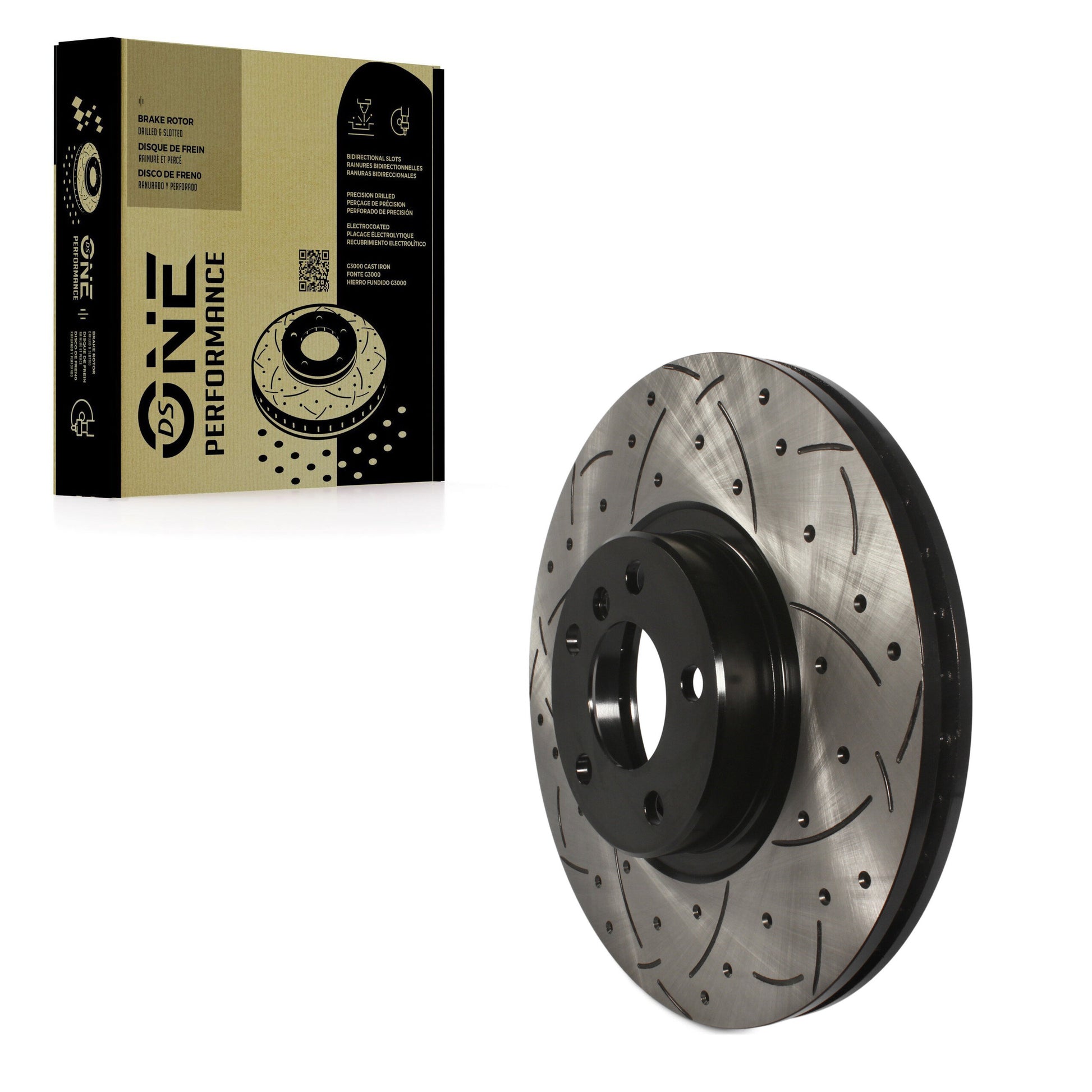 DS-One DS1-980591 Disc Brake Rotor for 2007-2018 BMW X5, BMW X6 - Front