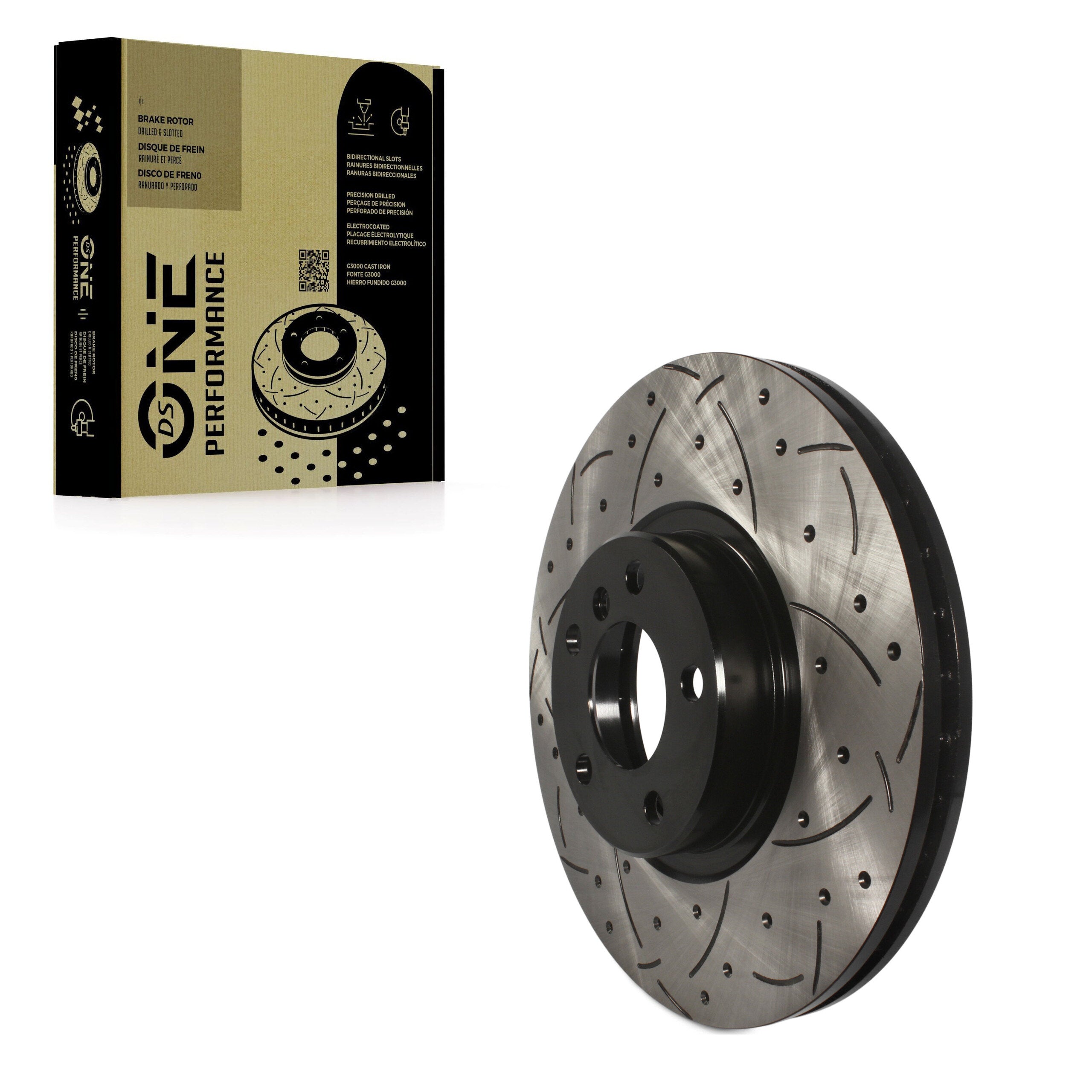DS-One DS1-980591 Disc Brake Rotor for 2007-2018 BMW X5, BMW X6 - Front