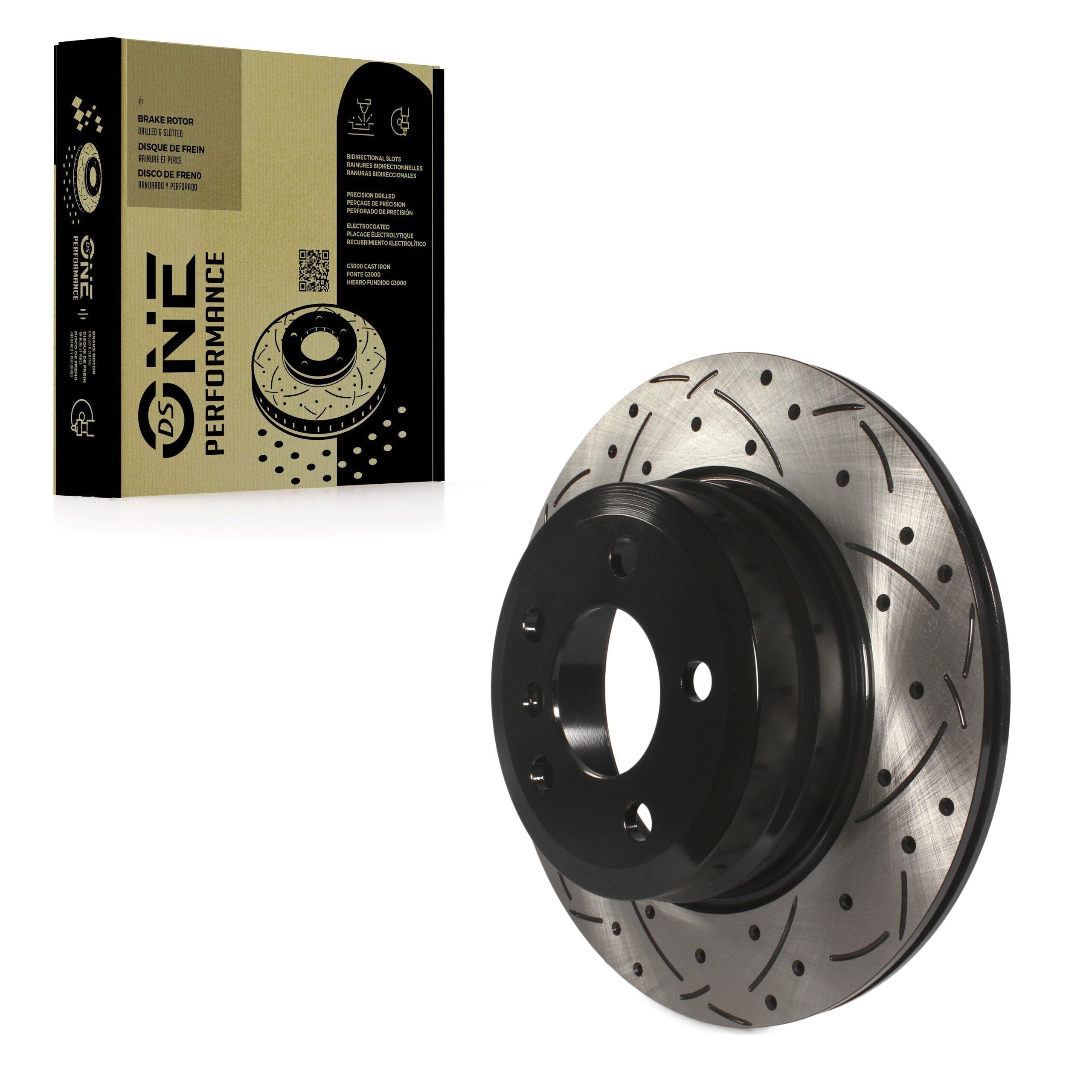 DS-One DS1-980593 Disc Brake Rotor for 2007-2019 BMW X5, BMW X6 - Rear