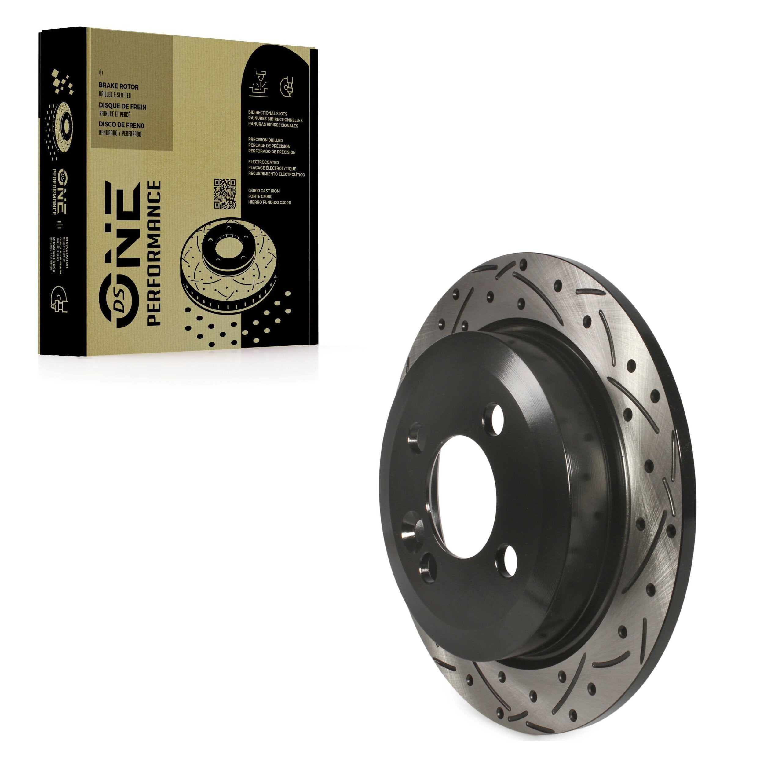 DS-One DS1-980604 Disc Brake Rotor for 2006-2015 Mini Cooper - Rear