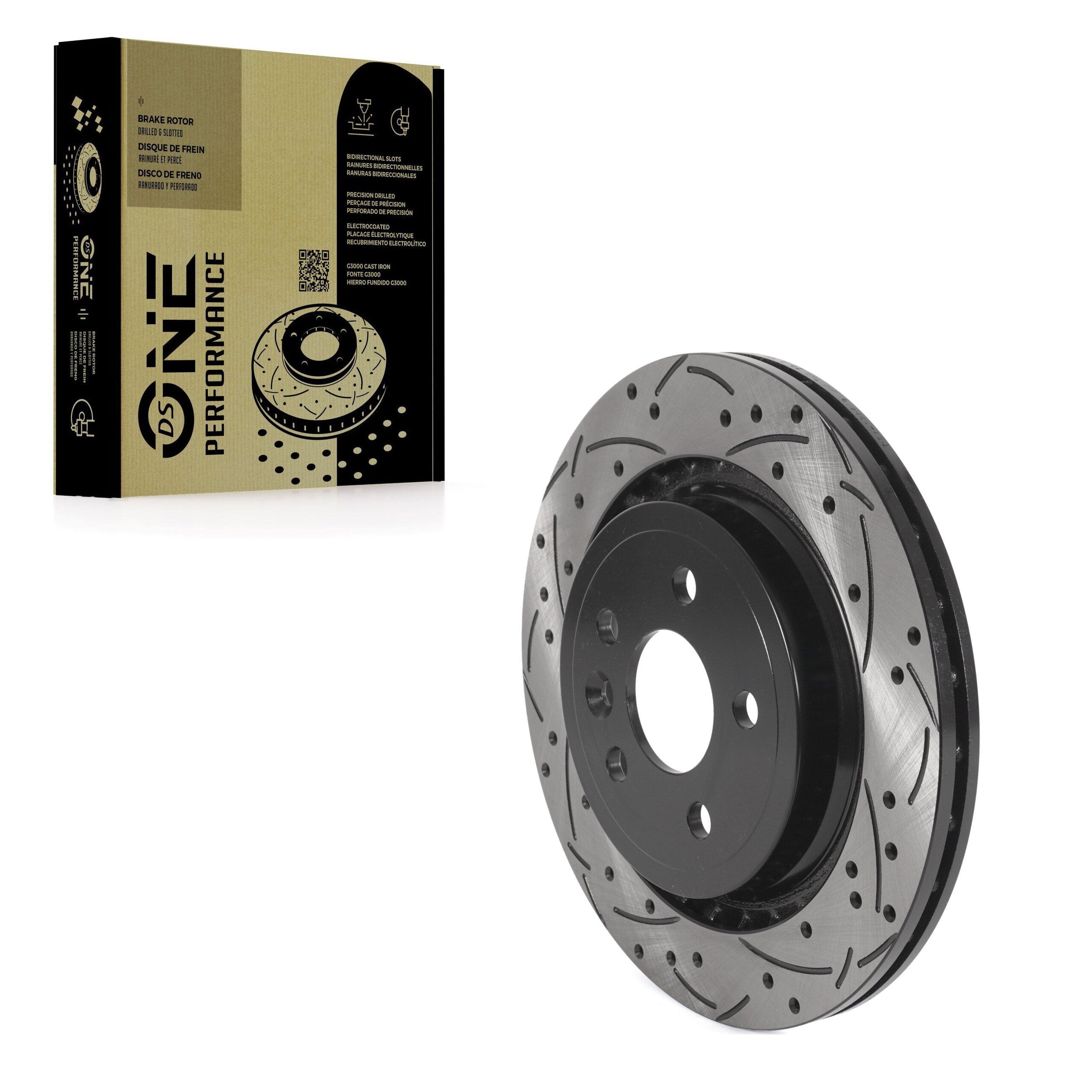 DS-One DS1-980609 Disc Brake Rotor for 2007-2018 Volvo S60, Volvo V60, Volvo V70 - Rear