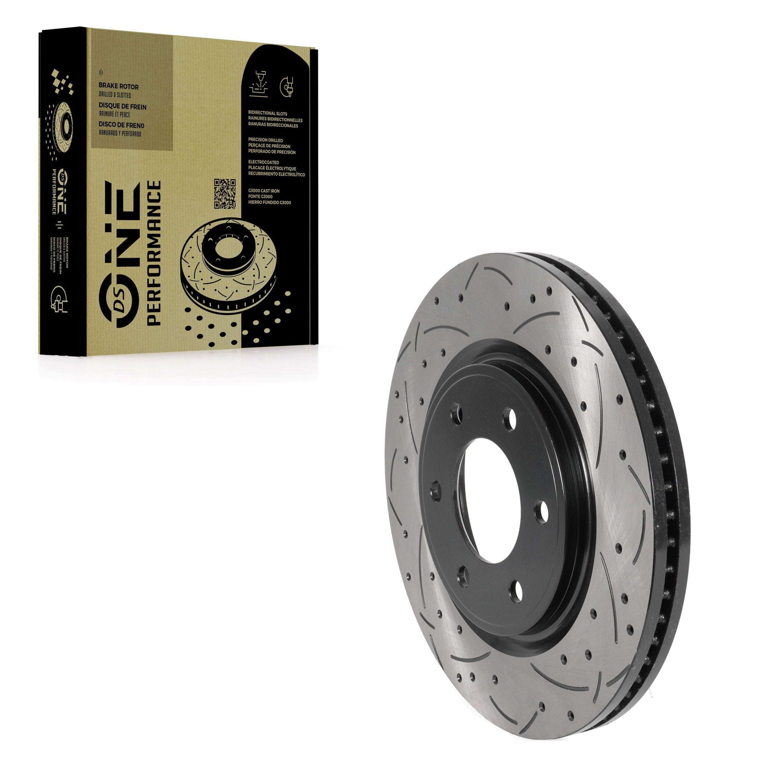 DS-One DS1-980630 Disc Brake Rotor for 2007-2024 Nissan Armada, Nissan TITAN, INFINITI QX80 - Front