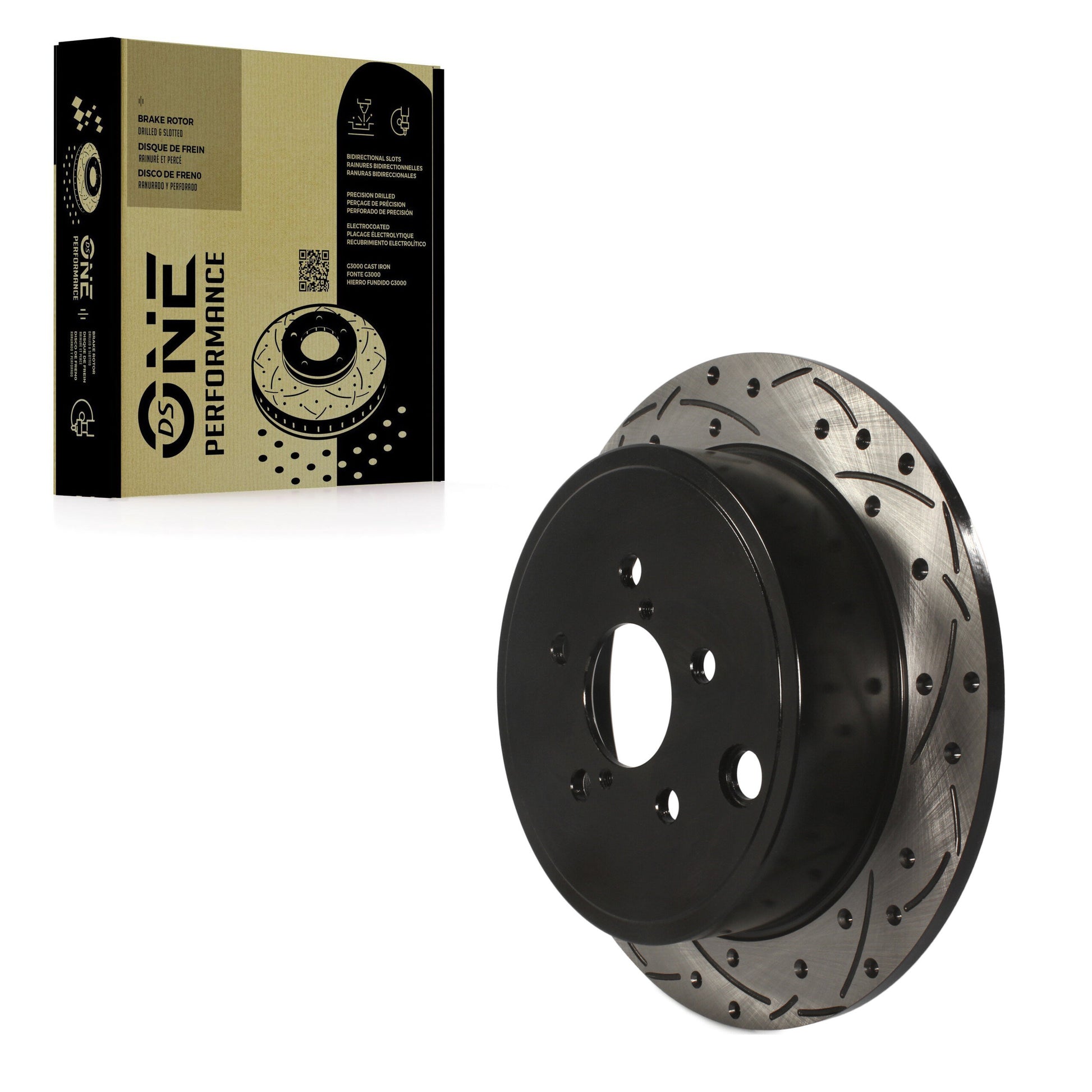 DS-One DS1-980634 Disc Brake Rotor for 2008-2016 Scion FR-S, Subaru BRZ, Subaru Impreza - Rear
