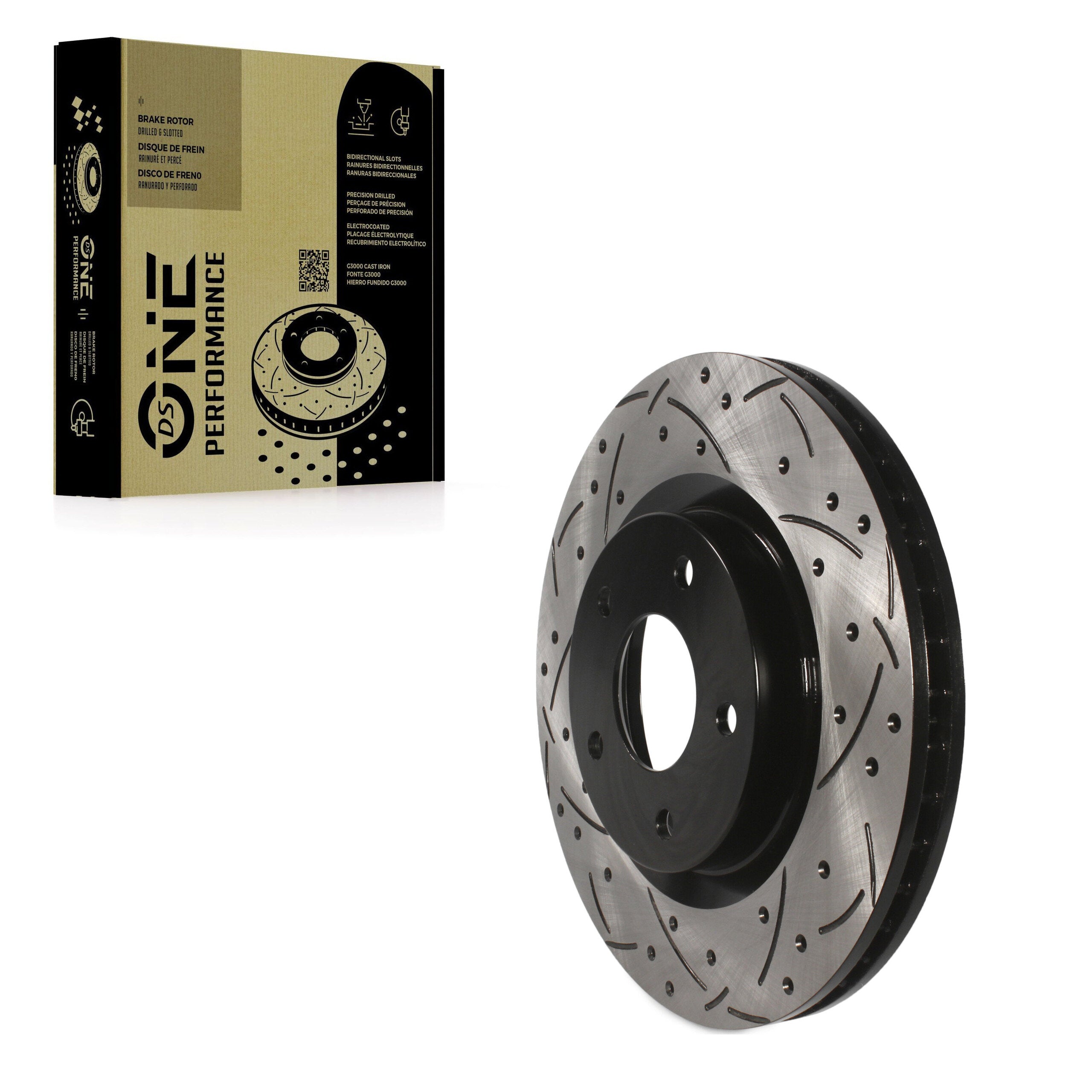 DS-One DS1-980637 Disc Brake Rotor for 2007-2015 Nissan Rogue Select, Nissan Rogue, Nissan Sentra - Front