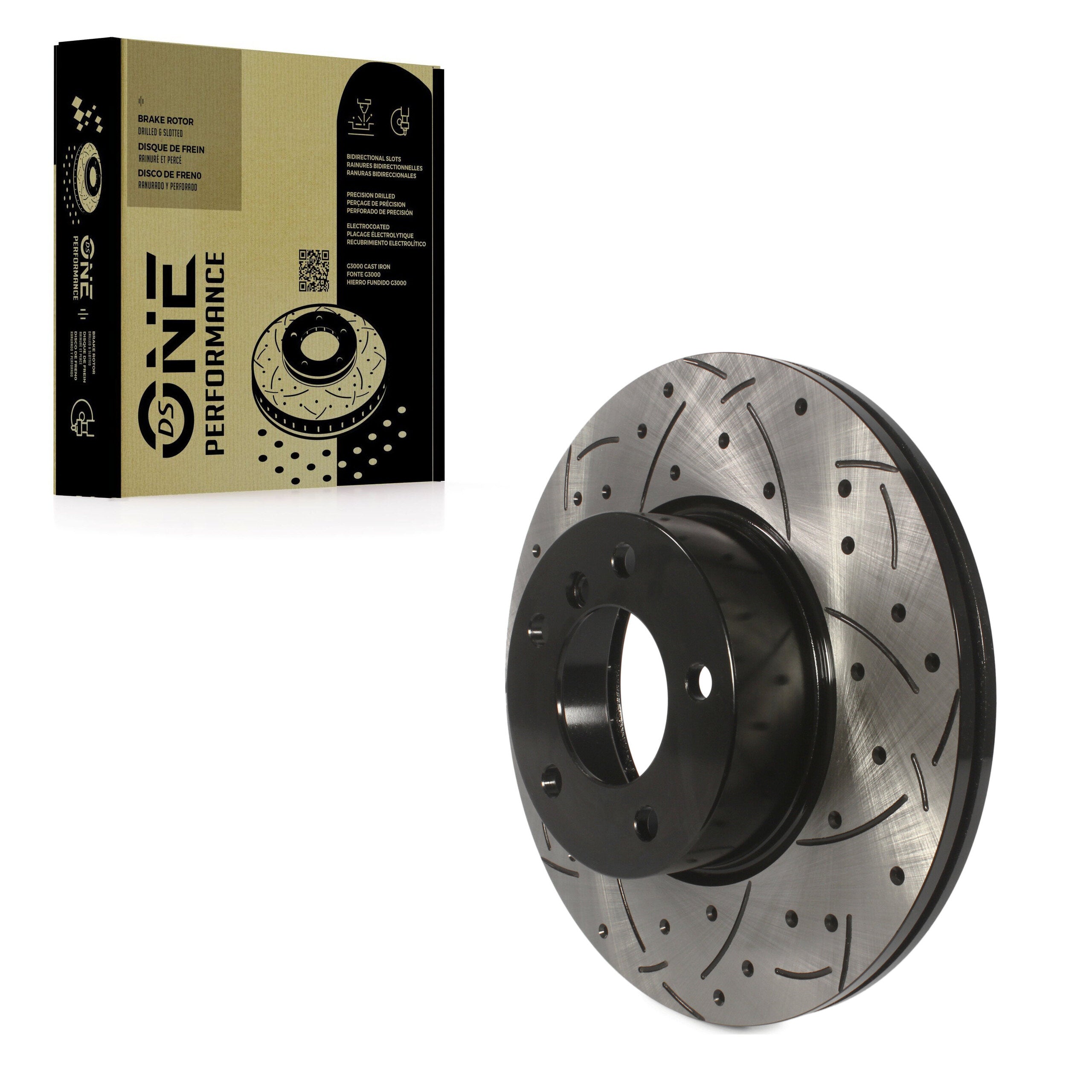 DS-One DS1-980654 Disc Brake Rotor for 2007-2021 BMW 230i, BMW 230i xDrive, BMW 328d - Front