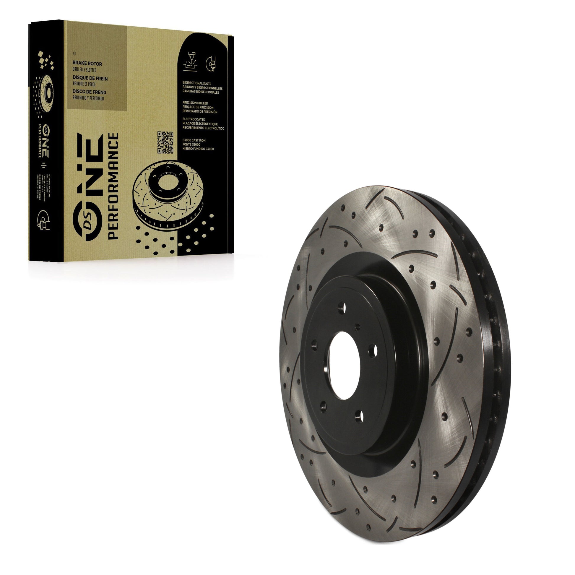 DS-One DS1-980664 Disc Brake Rotor for 2008-2024 Nissan Z, INFINITI Q60, INFINITI Q70L - Front
