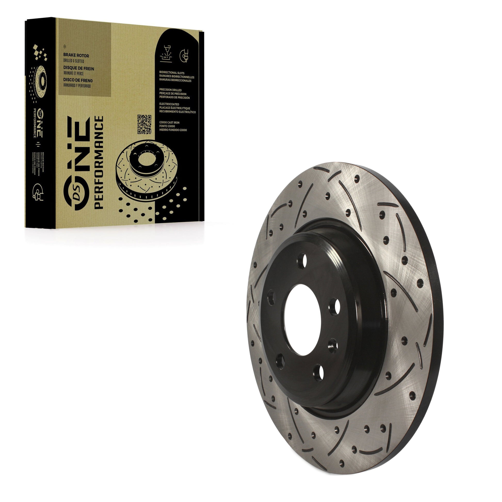 DS-One DS1-980694 Disc Brake Rotor for 2008-2023 Audi A5 Sportback, Audi A4, Audi A4 Quattro - Rear