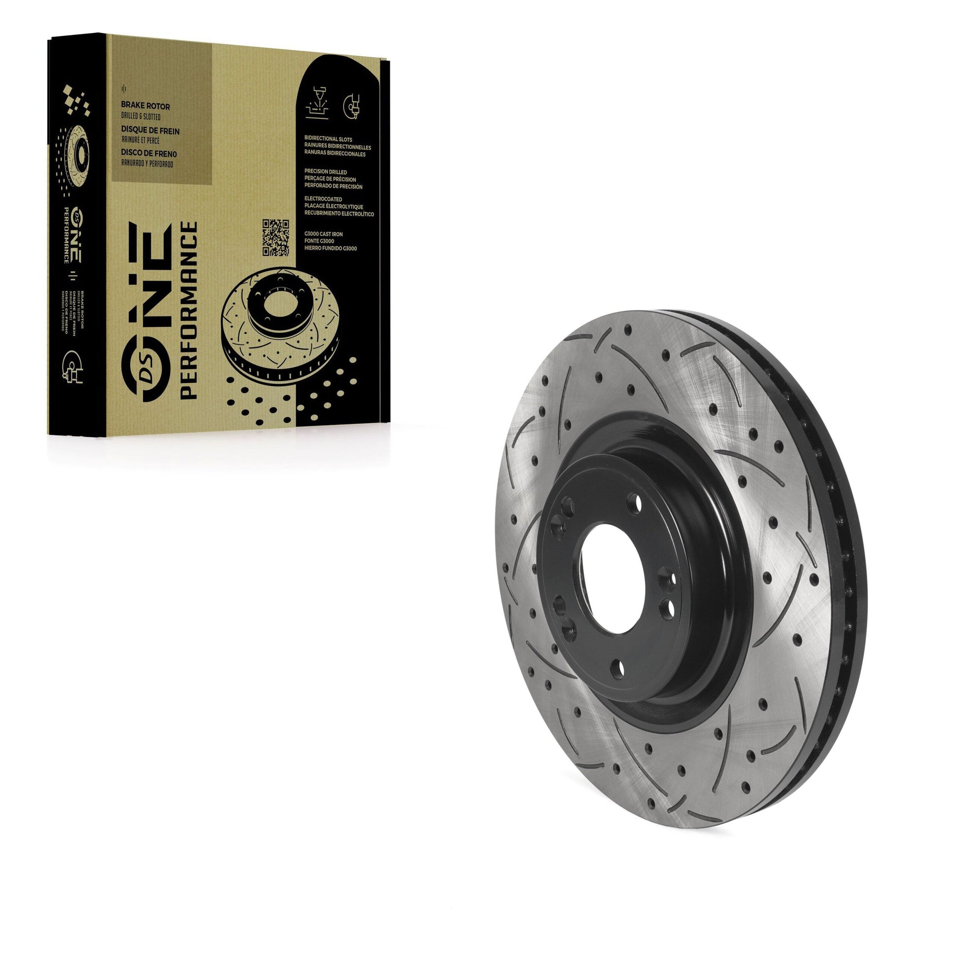 DS-One DS1-980711 Disc Brake Rotor for 2009-2014 Hyundai Genesis - Front