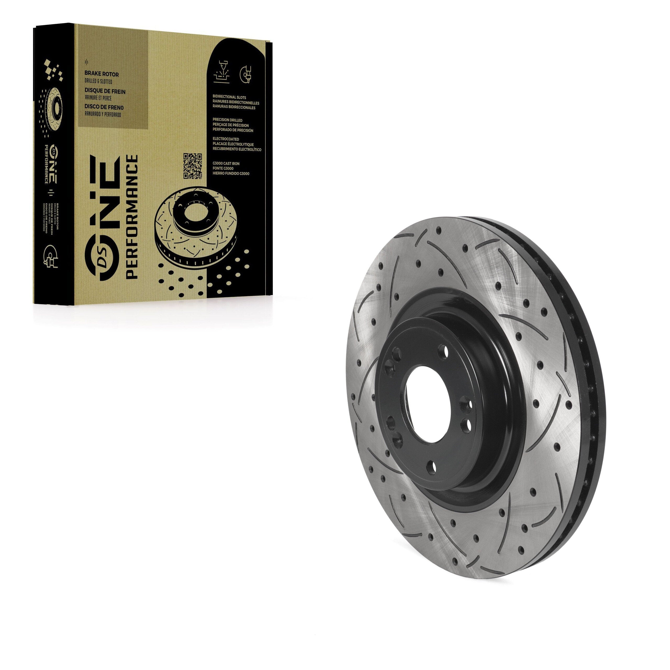 DS-One DS1-980711 Disc Brake Rotor for 2009-2014 Hyundai Genesis - Front