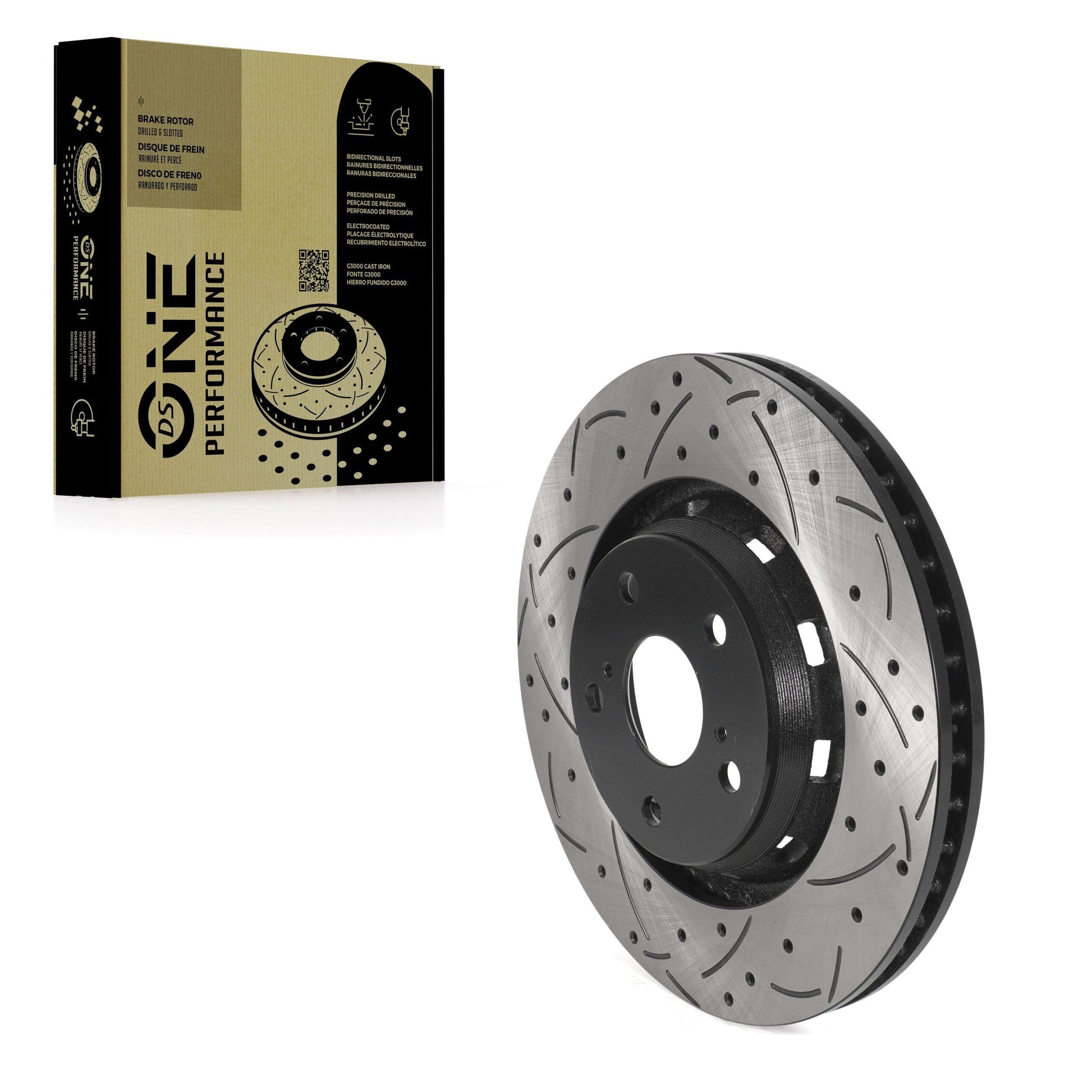 DS-One DS1-980728 Disc Brake Rotor for 2009-2016 Toyota Venza - Front
