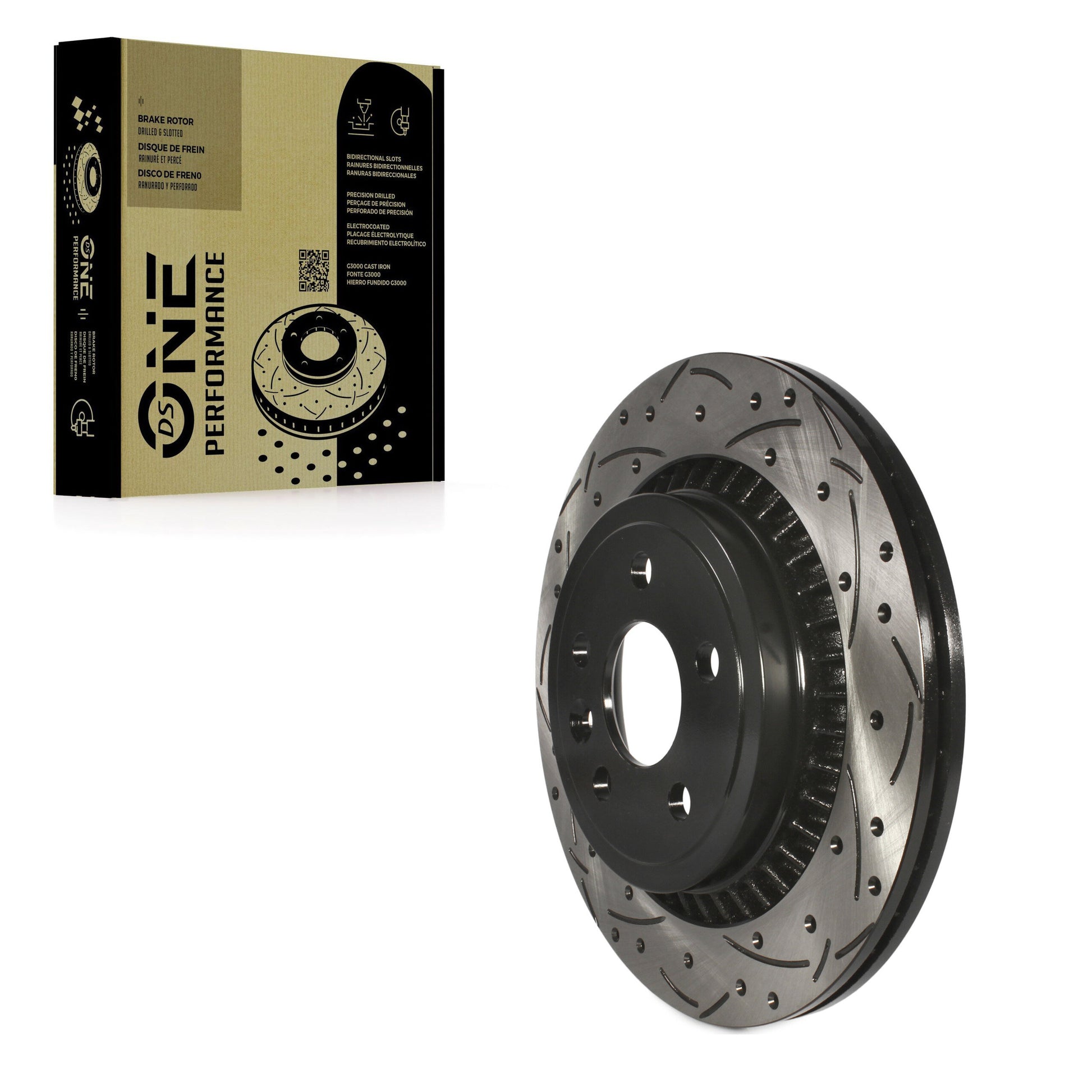 DS-One DS1-980778 Disc Brake Rotor for 2010-2017 Volvo XC60 - Rear