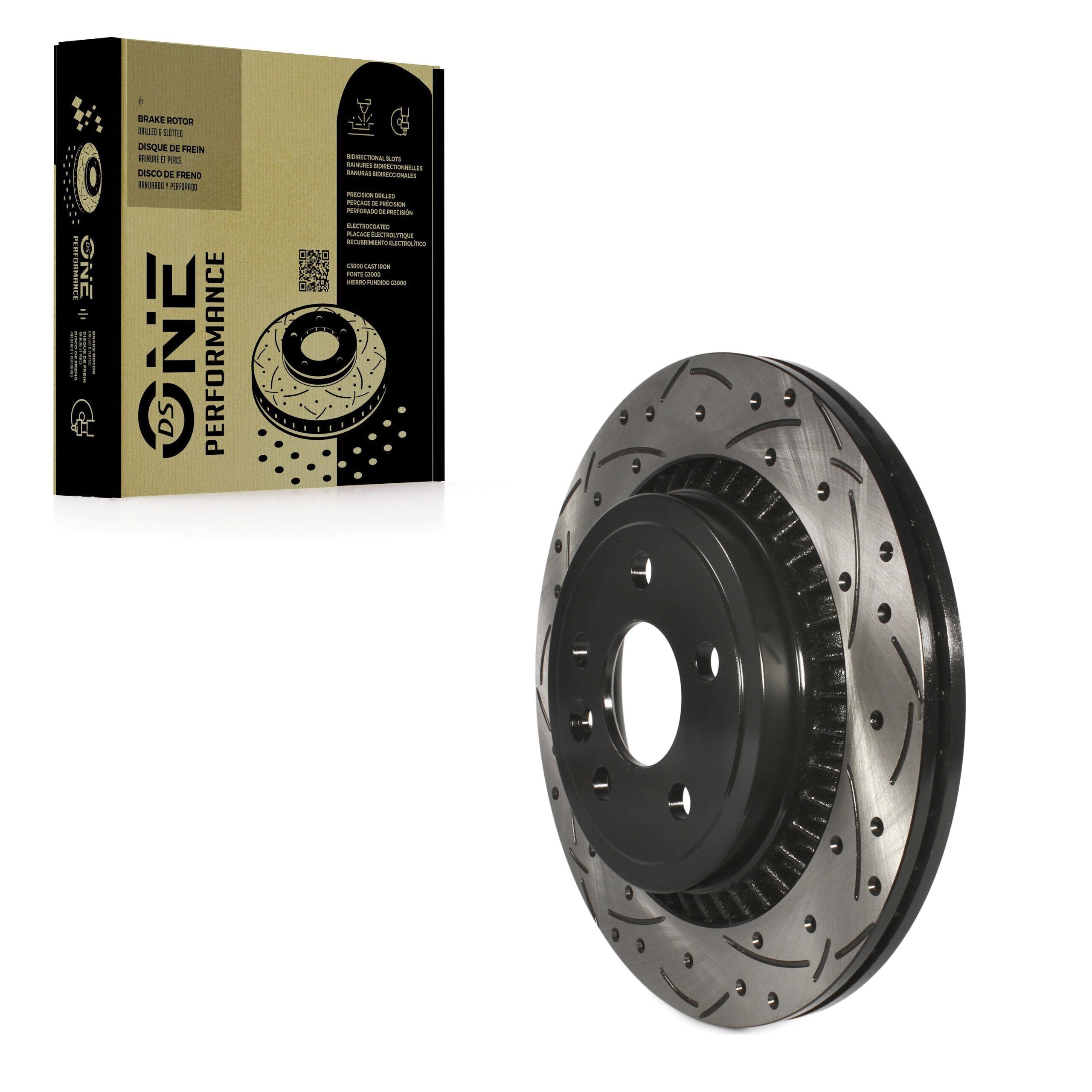 DS-One DS1-980778 Disc Brake Rotor for 2010-2017 Volvo XC60 - Rear