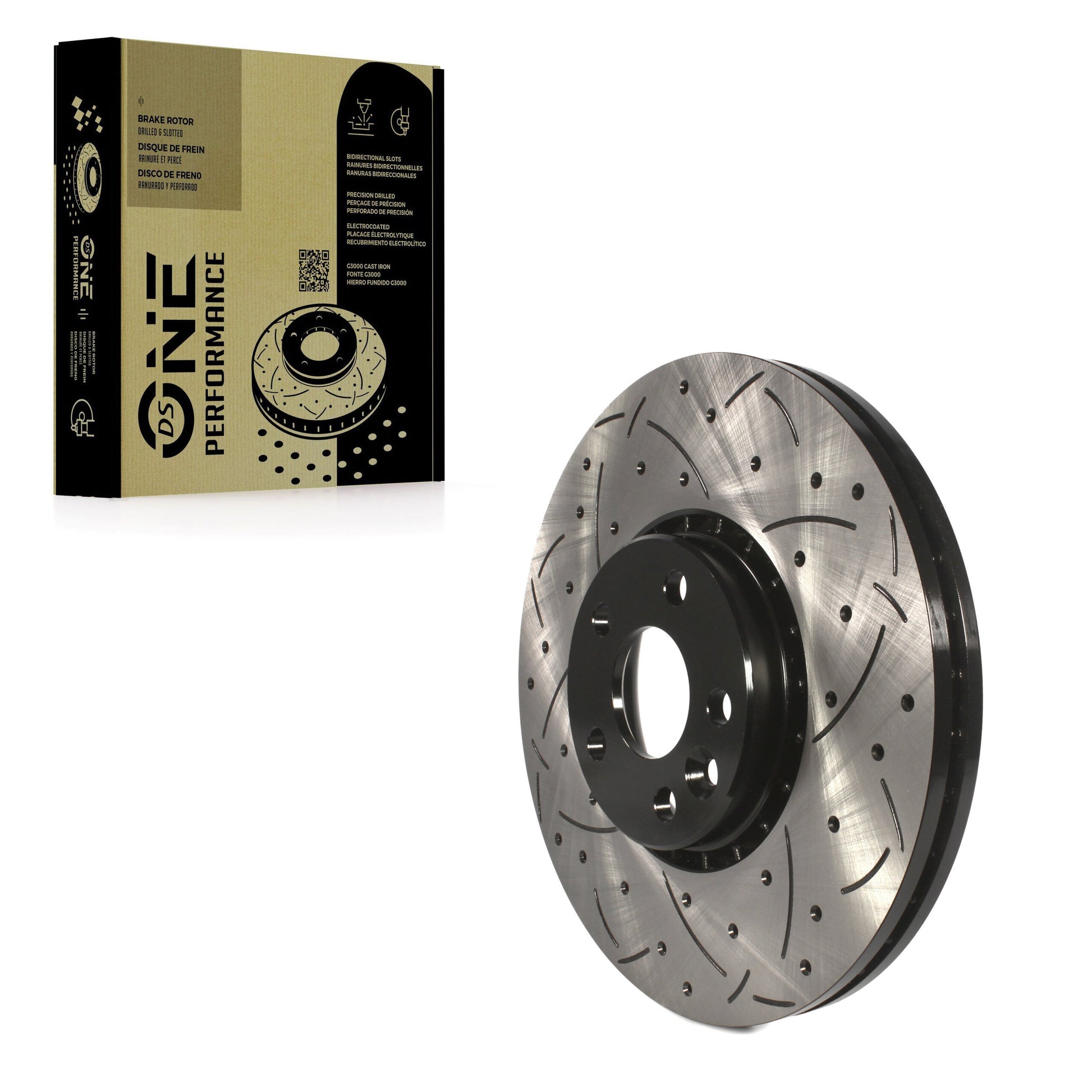 DS-One DS1-980779 Disc Brake Rotor for 2010-2017 Volvo XC60 - Front