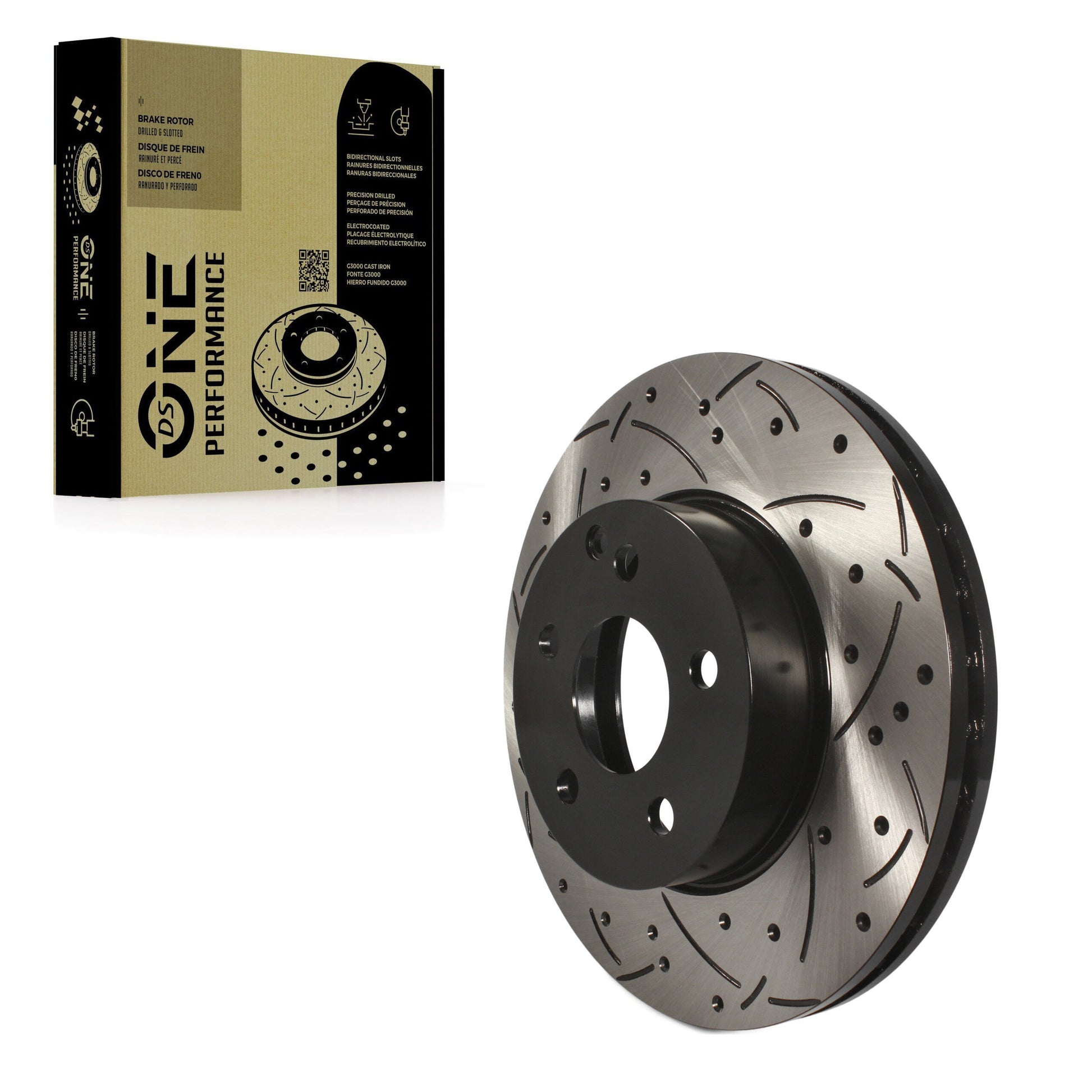 DS-One DS1-980789 Disc Brake Rotor for 2008-2015 Mercedes-Benz C250, Mercedes-Benz C230, Mercedes-Benz C300 - Front